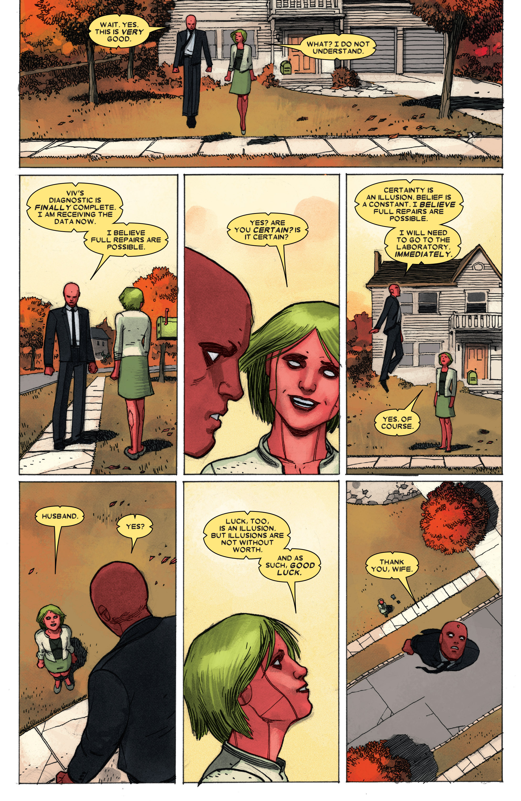 Read online Vision comic -  Issue #2 - 20