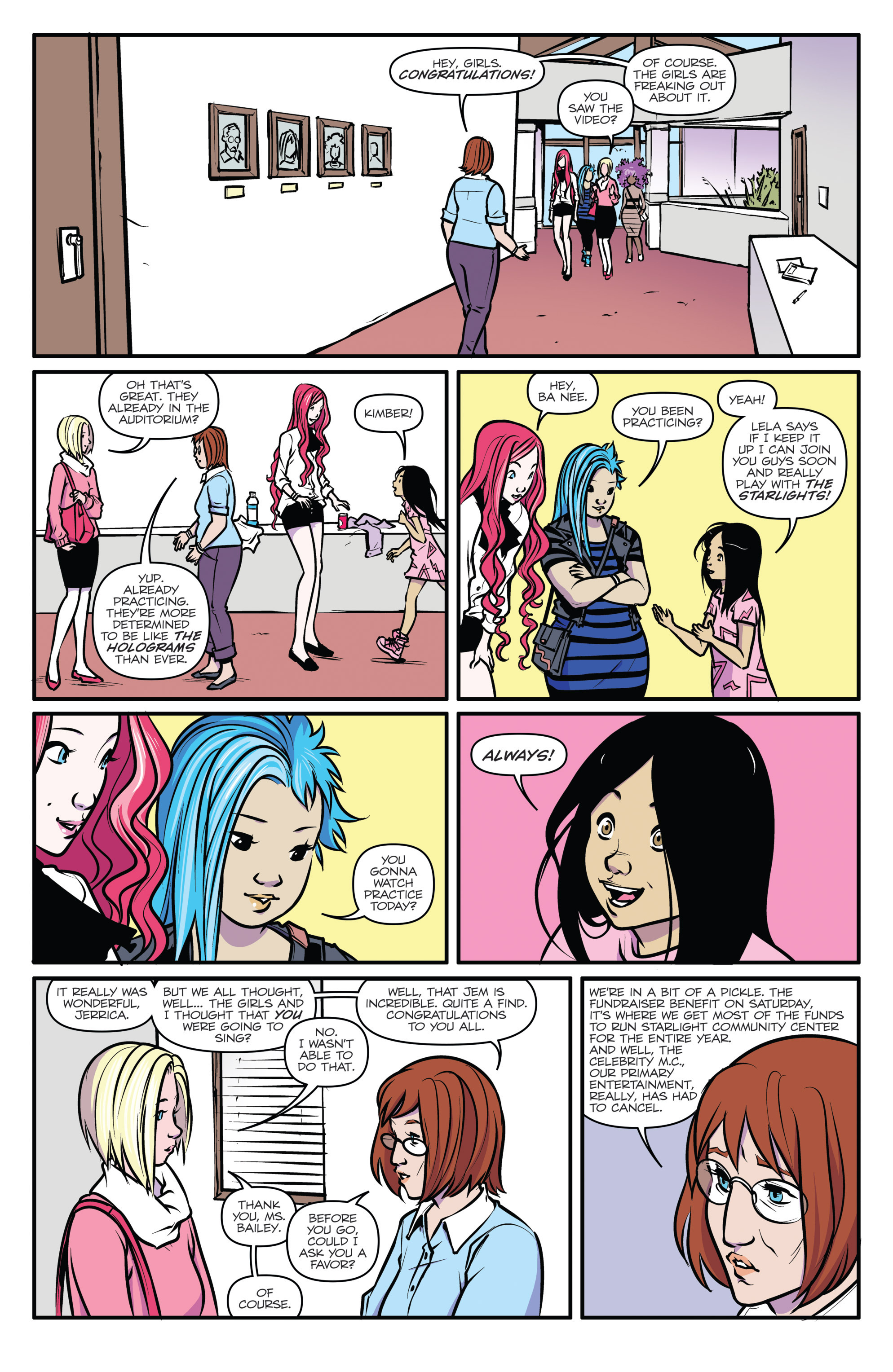 Read online Jem and The Holograms comic -  Issue #2 - 21