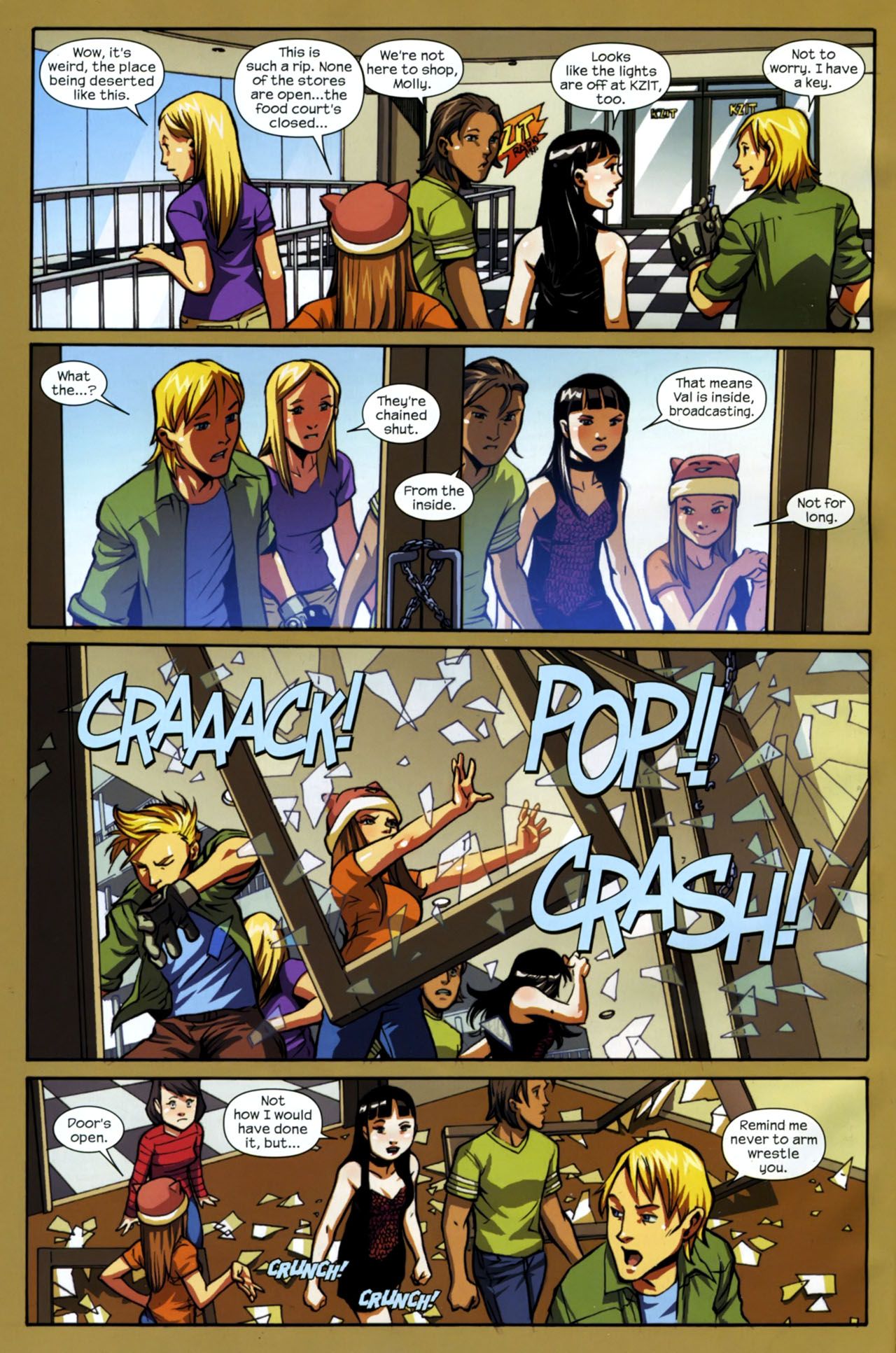 Read online Runaways (2008) comic -  Issue #9 - 10