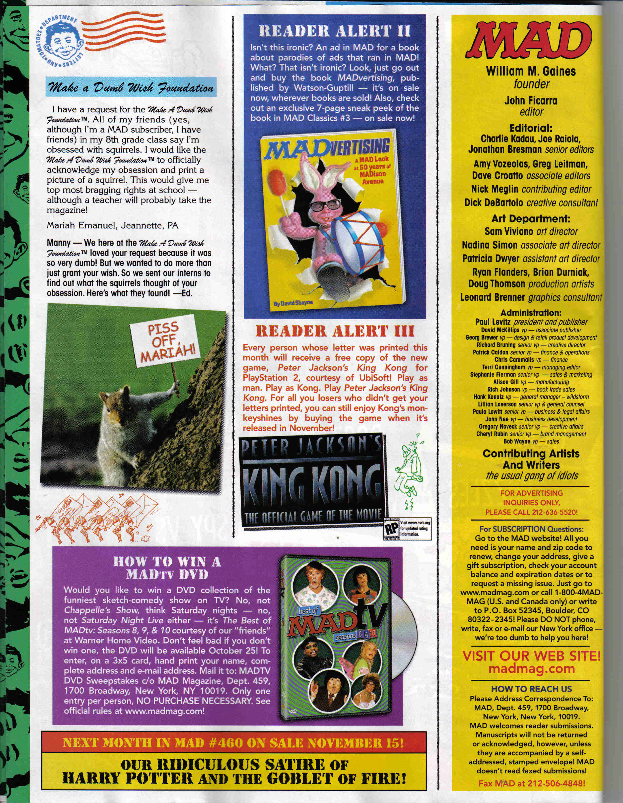 Read online MAD comic -  Issue #459 - 5