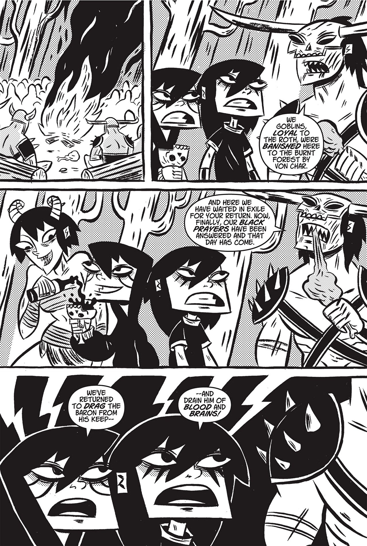 Read online Black Metal comic -  Issue #1 - 137