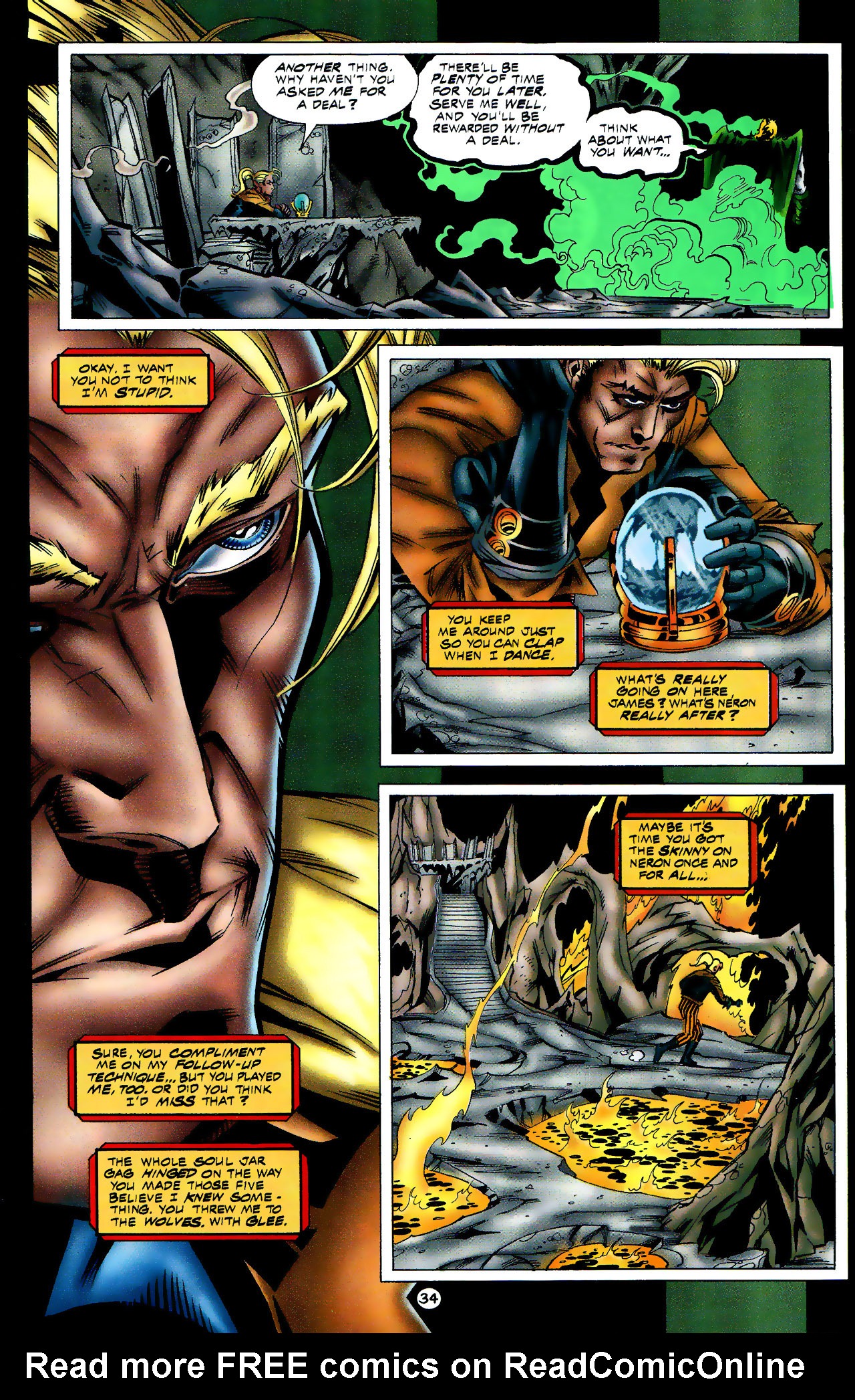 Read online Underworld Unleashed comic -  Issue #2 - 34