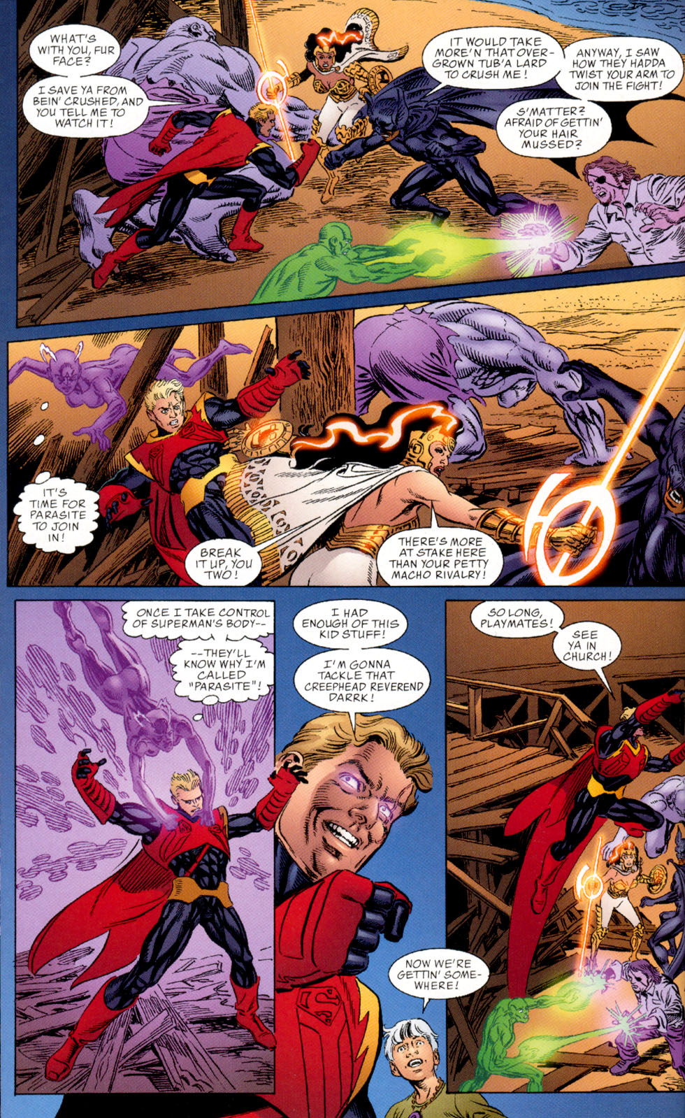 Read online Just Imagine Stan Lee With Jerry Ordway Creating JLA comic -  Issue # Full - 22