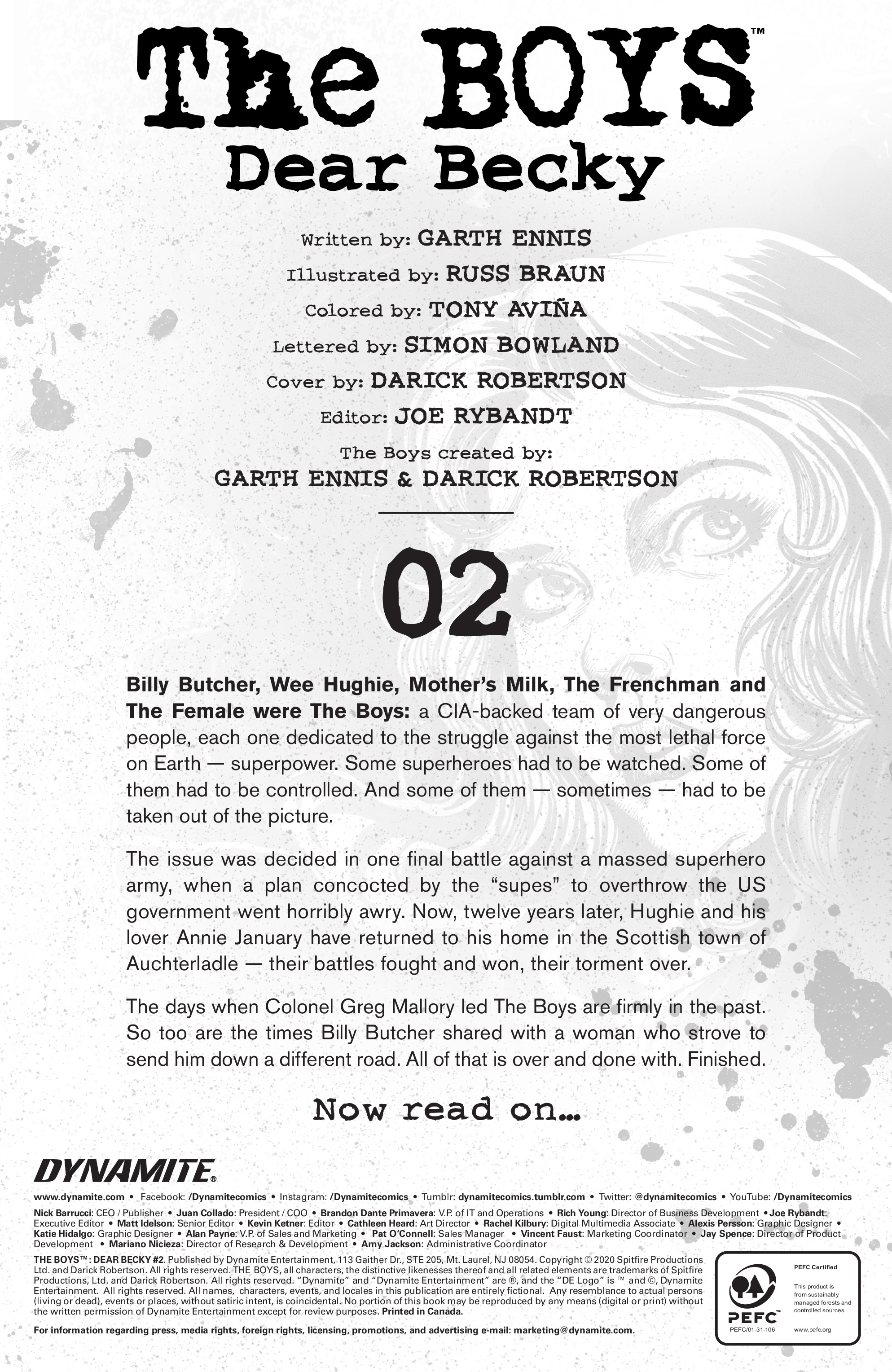 Read online The Boys: Dear Becky comic -  Issue #2 - 2