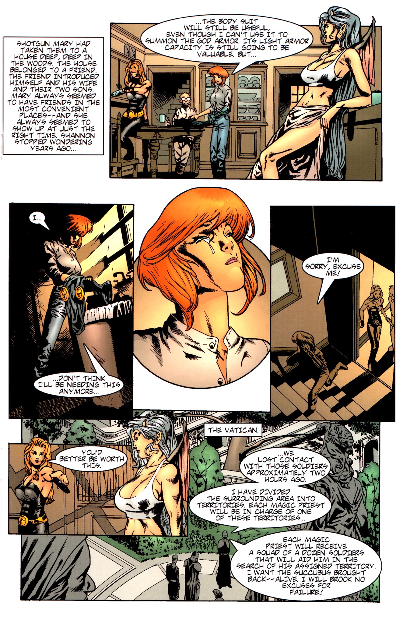 Read online Warrior Nun Areala (1999) comic -  Issue #10 - 19