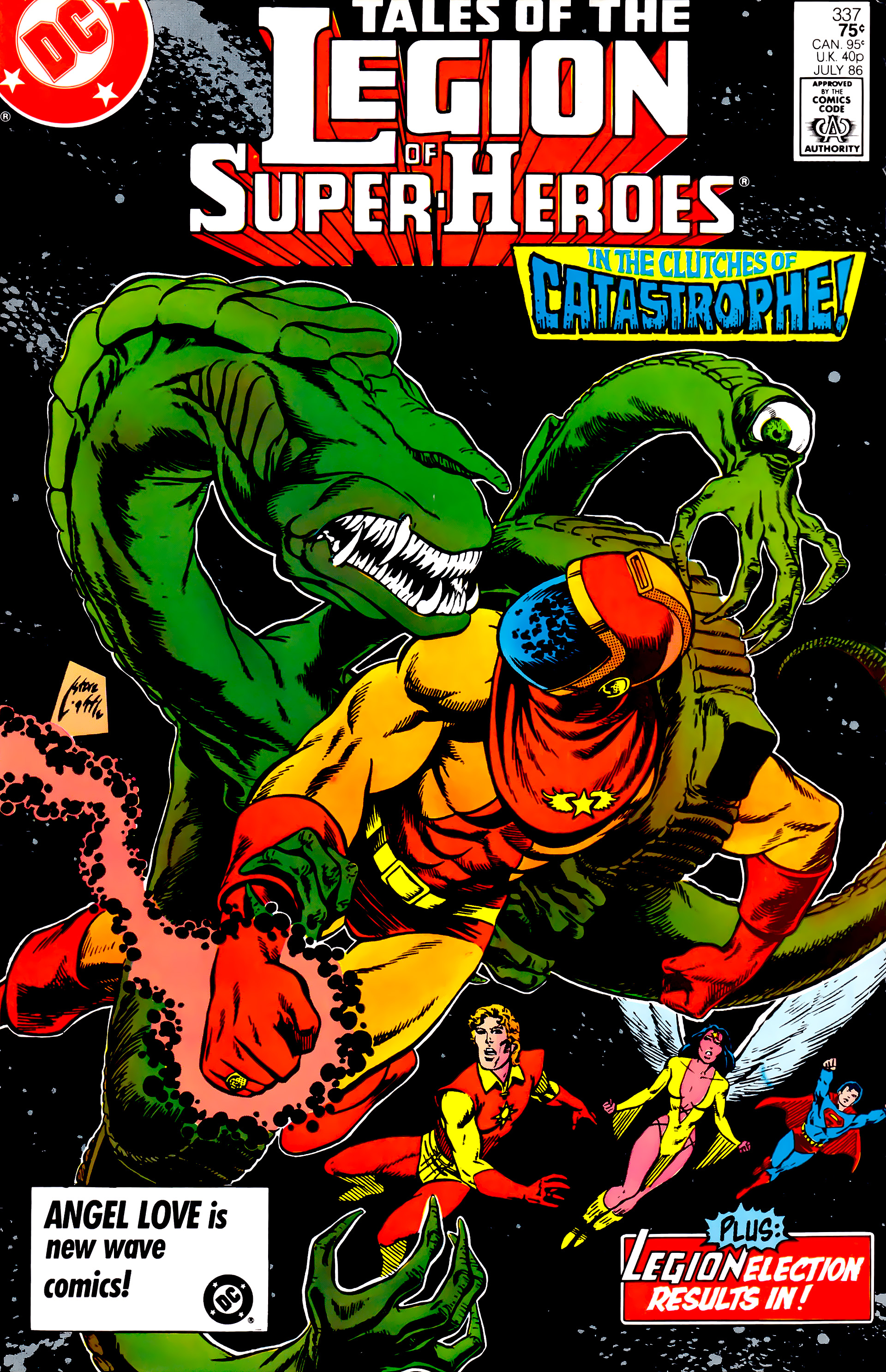 Read online Legion of Super-Heroes (1984) comic -  Issue #12 - 2
