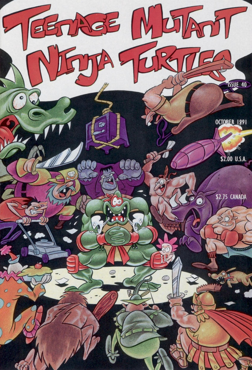 Teenage Mutant Ninja Turtles (1984) Issue #40 #40 - English 1