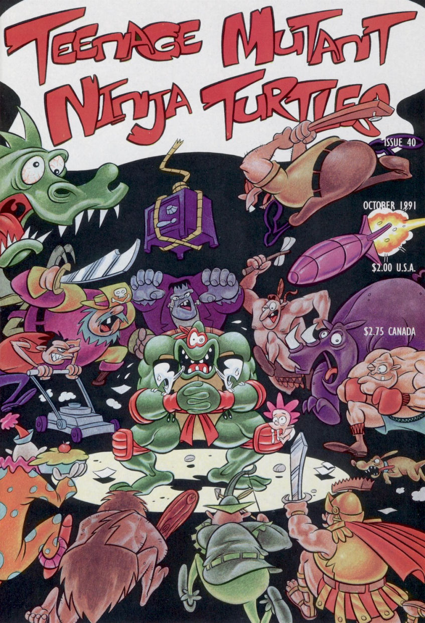 Read online Teenage Mutant Ninja Turtles (1984) comic -  Issue #40 - 1