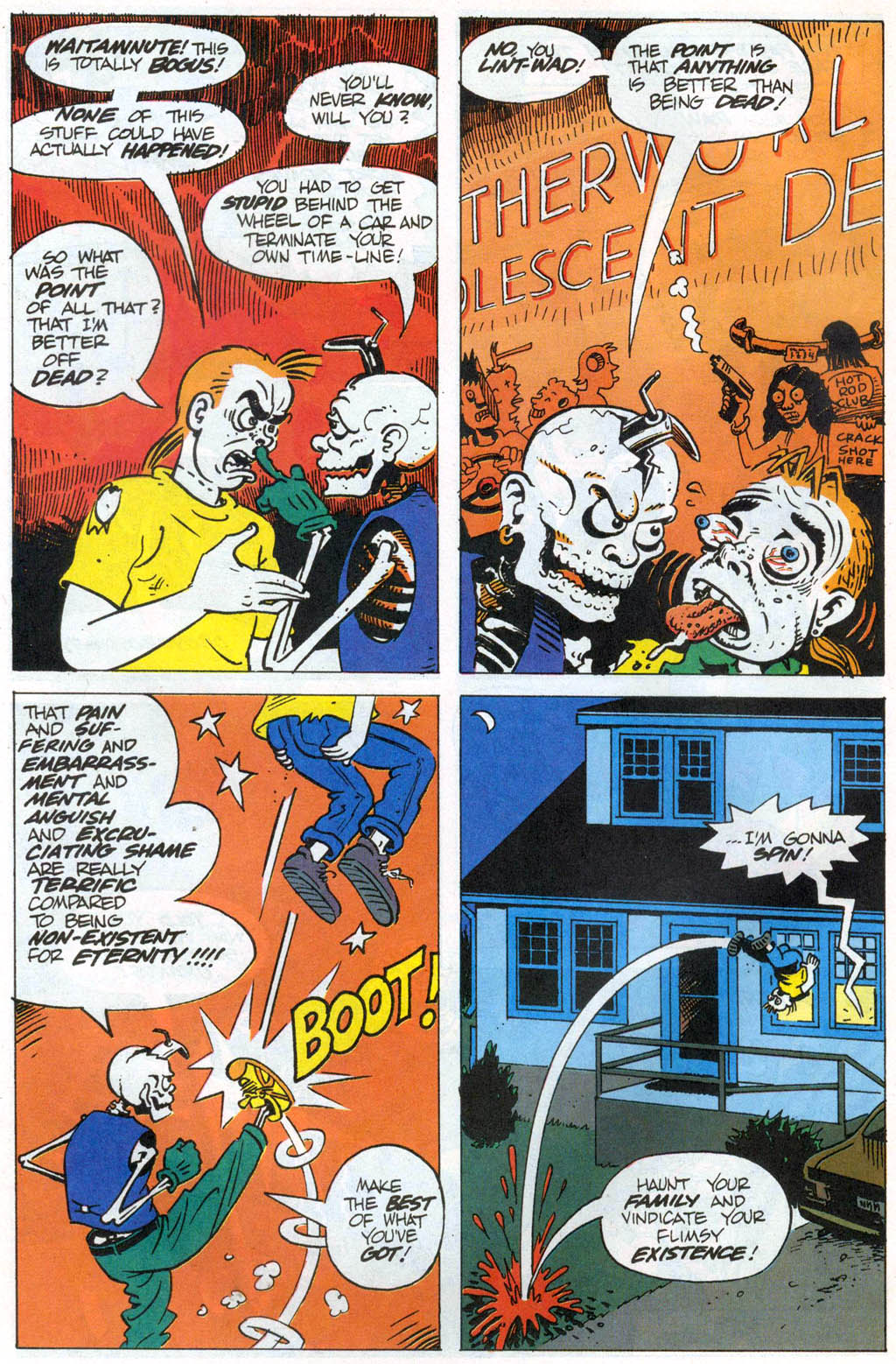 Read online Mort The Dead Teenager comic -  Issue #4 - 17