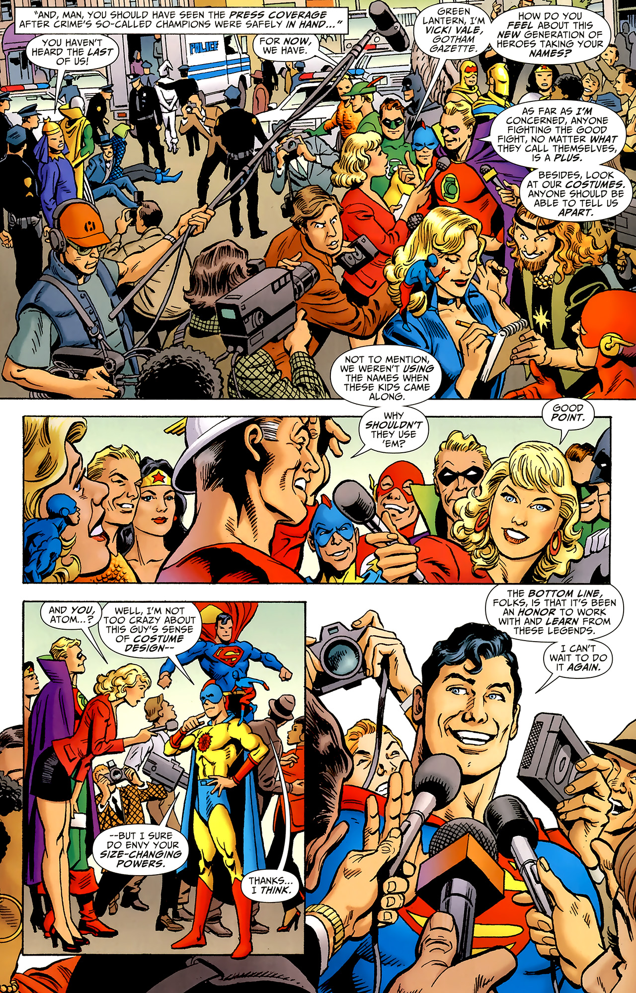 Read online DC Universe: Legacies comic -  Issue #4 - 22