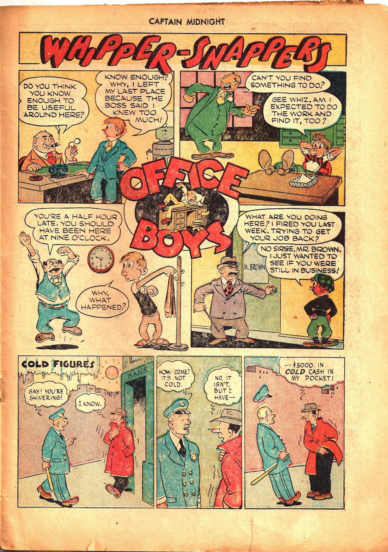 Read online Captain Midnight (1942) comic -  Issue #49 - 22