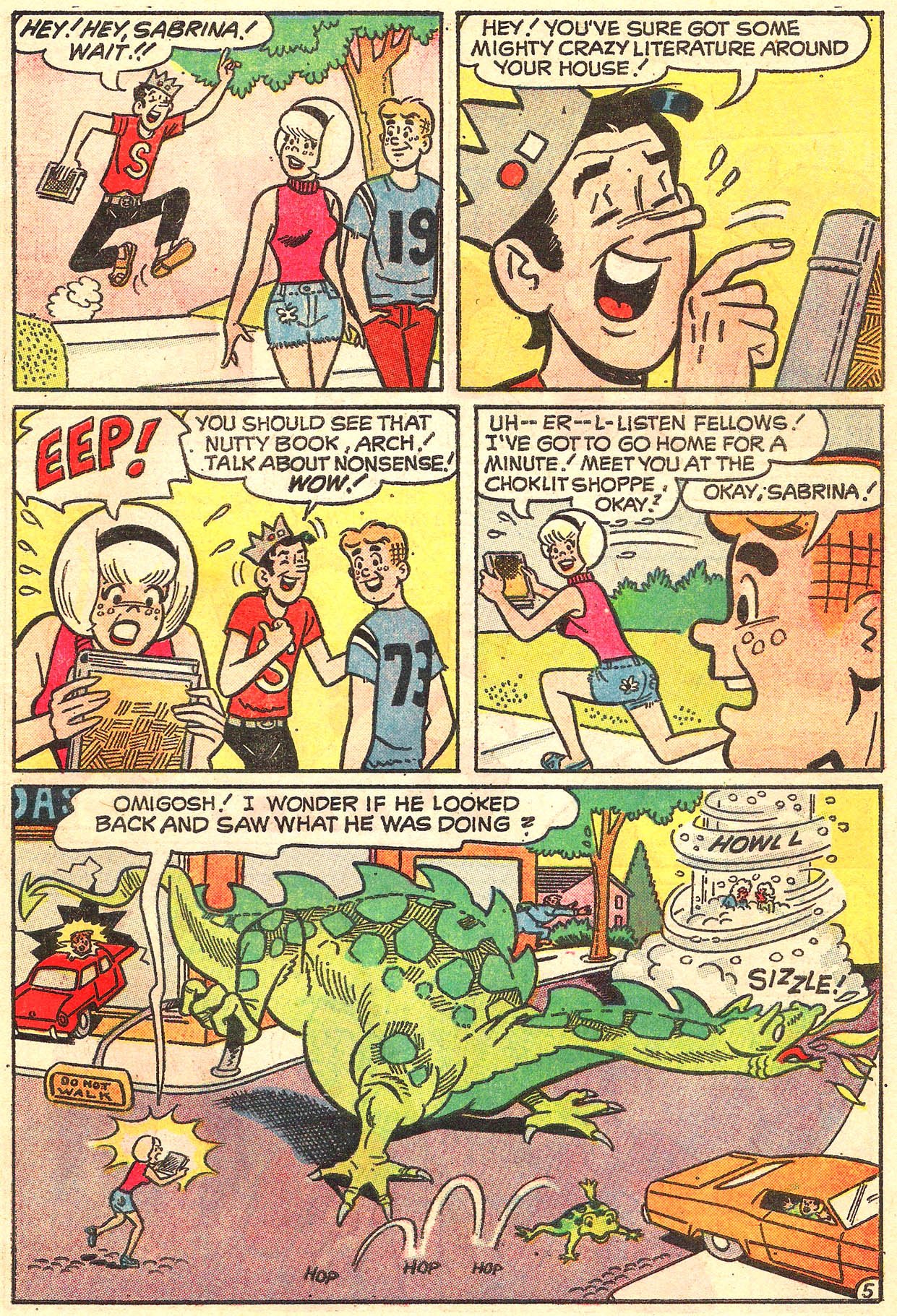 Read online Sabrina The Teenage Witch (1971) comic -  Issue #16 - 7
