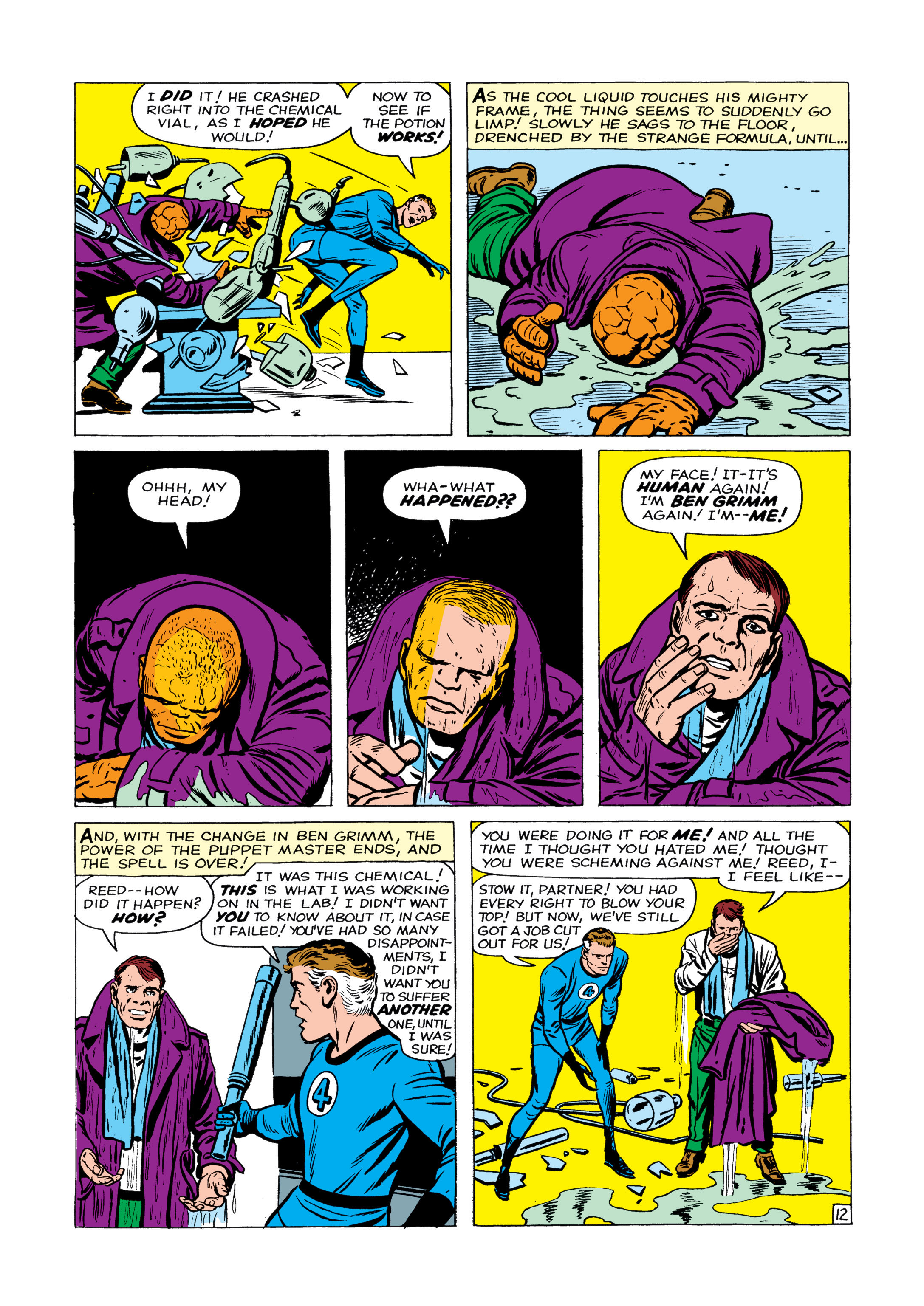 Read online Fantastic Four (1961) comic -  Issue #8 - 13