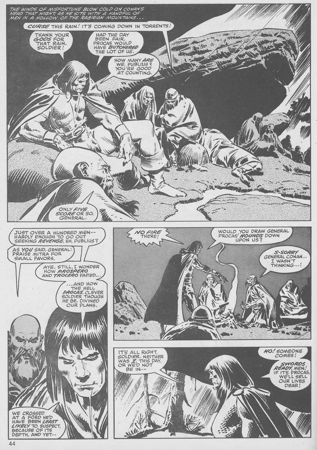 Read online The Savage Sword Of Conan comic -  Issue #49 - 44