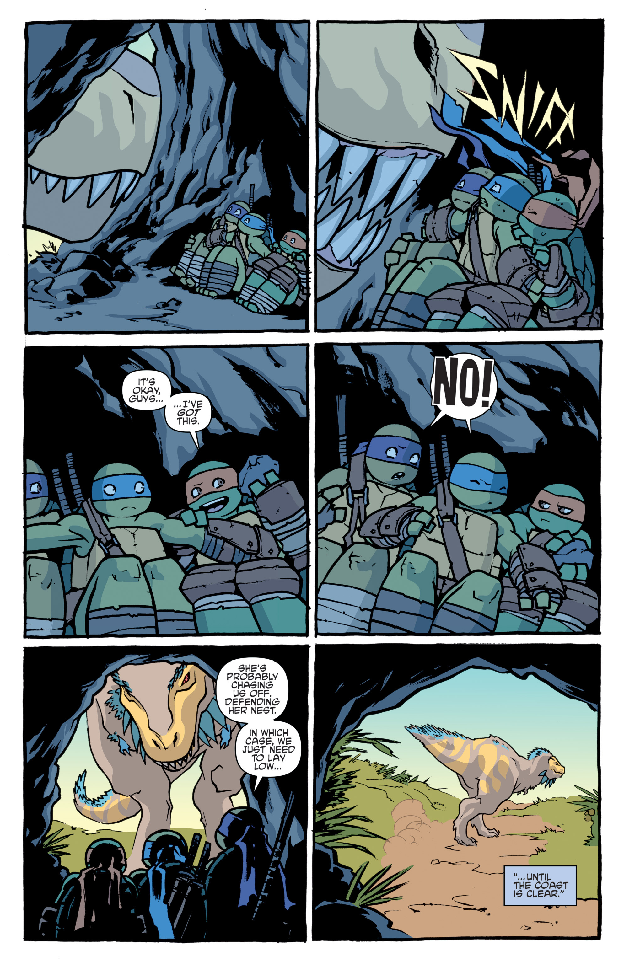 Read online Teenage Mutant Ninja Turtles: Turtles in Time comic -  Issue #1 - 10