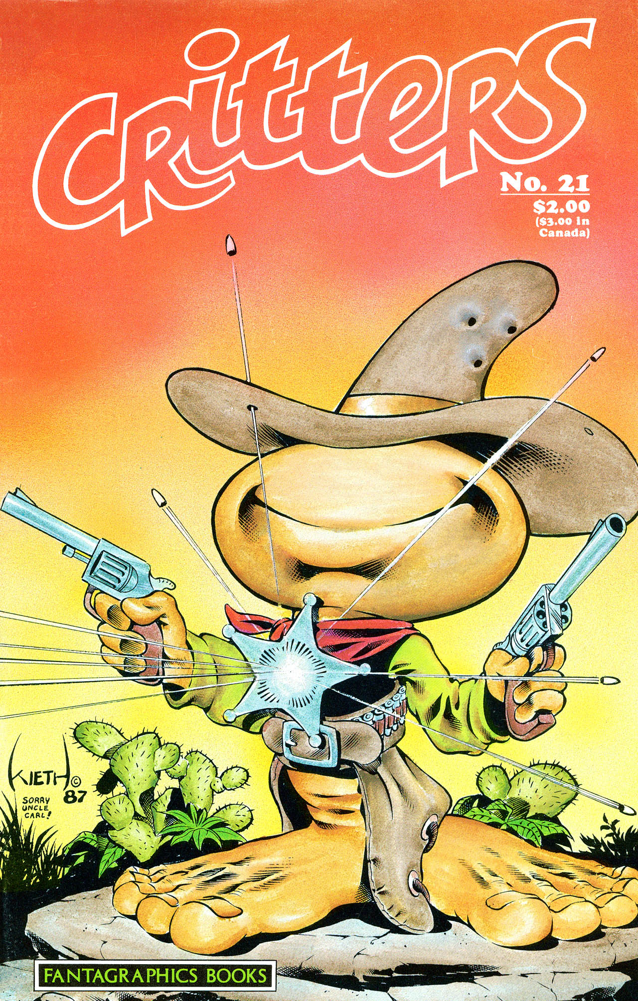 Read online Critters comic -  Issue #21 - 1