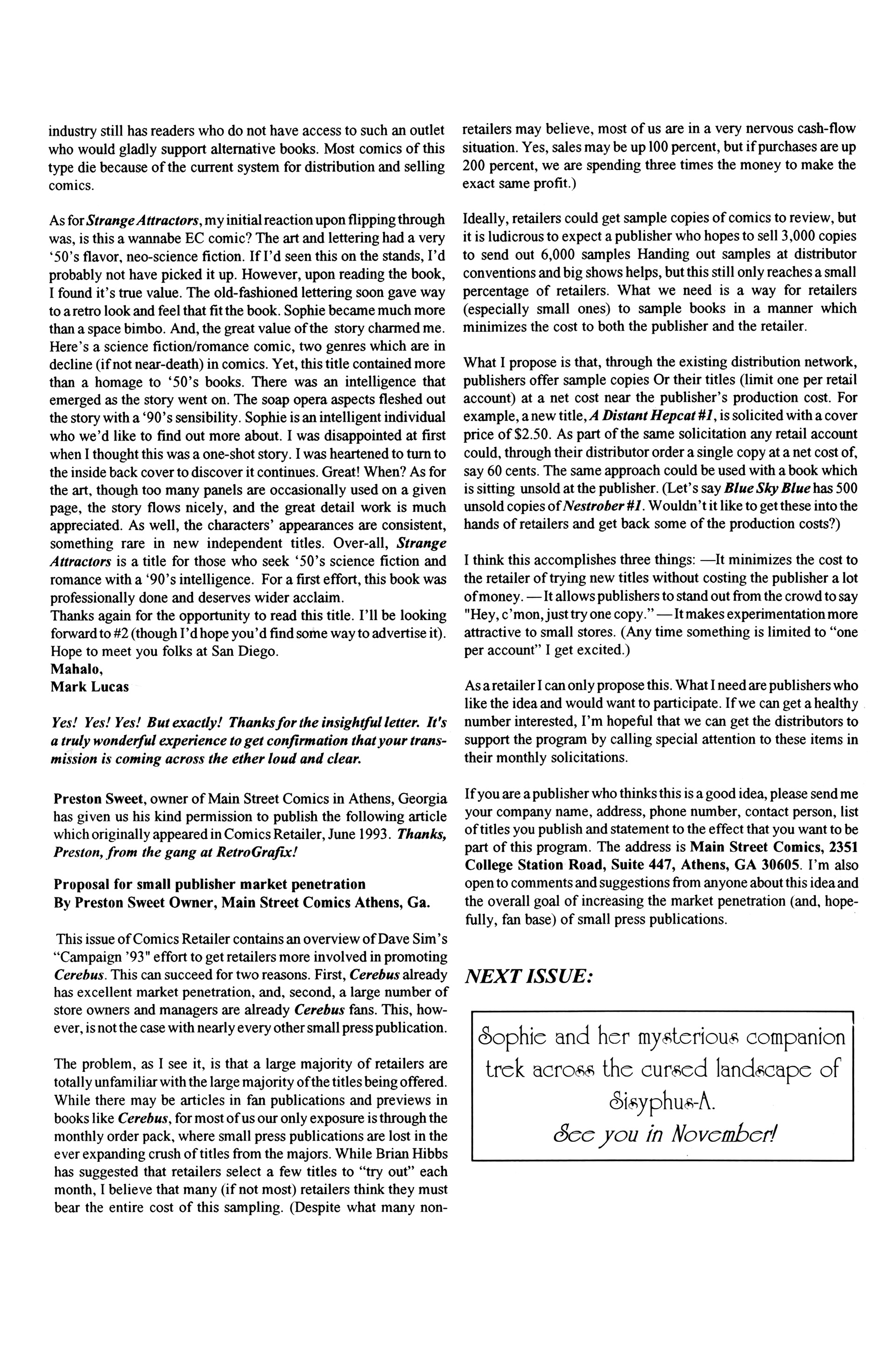 Read online Strange Attractors (1993) comic -  Issue #2 - 34