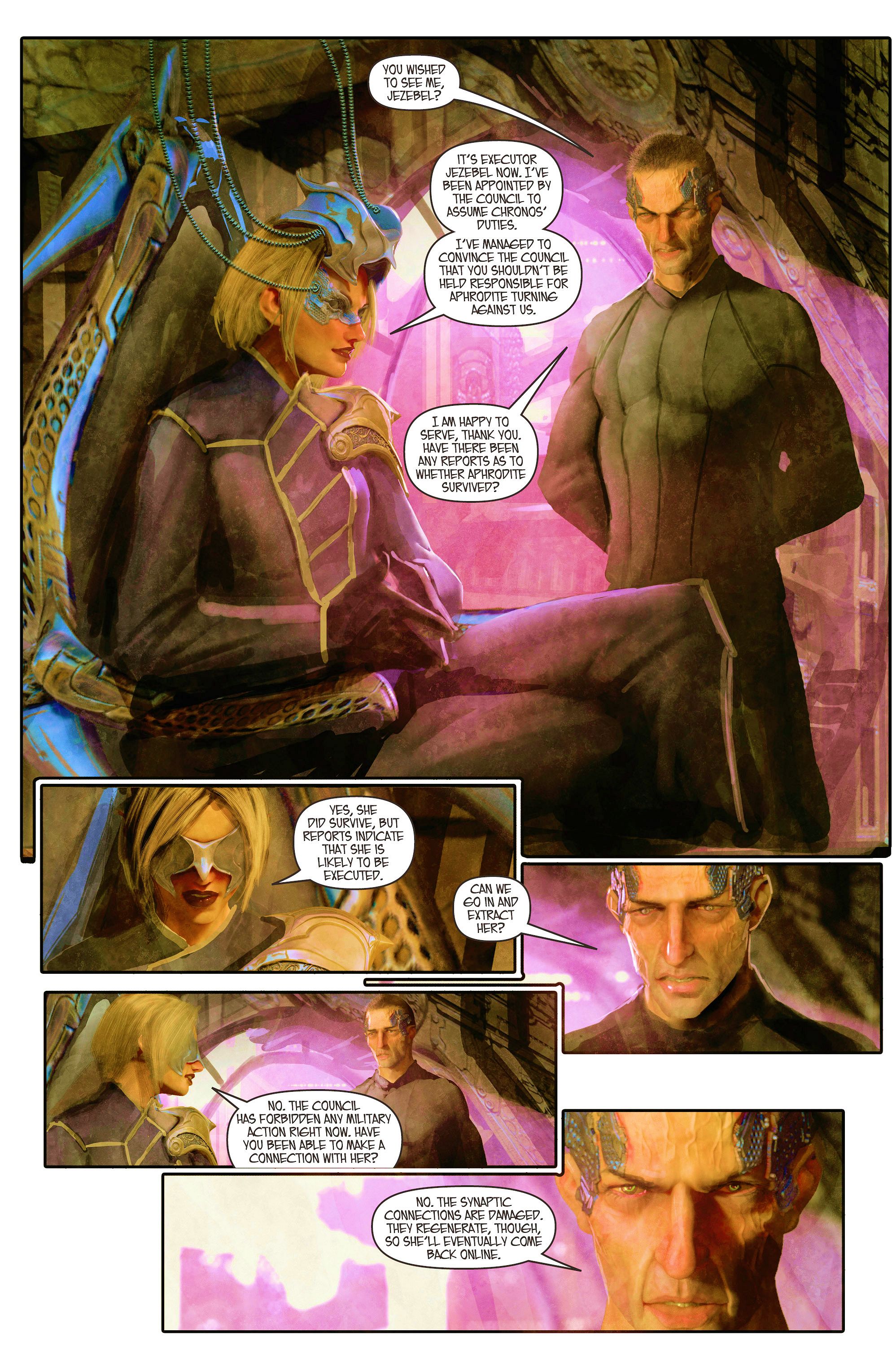 Read online Aphrodite IX (2013) comic -  Issue #5 - 17