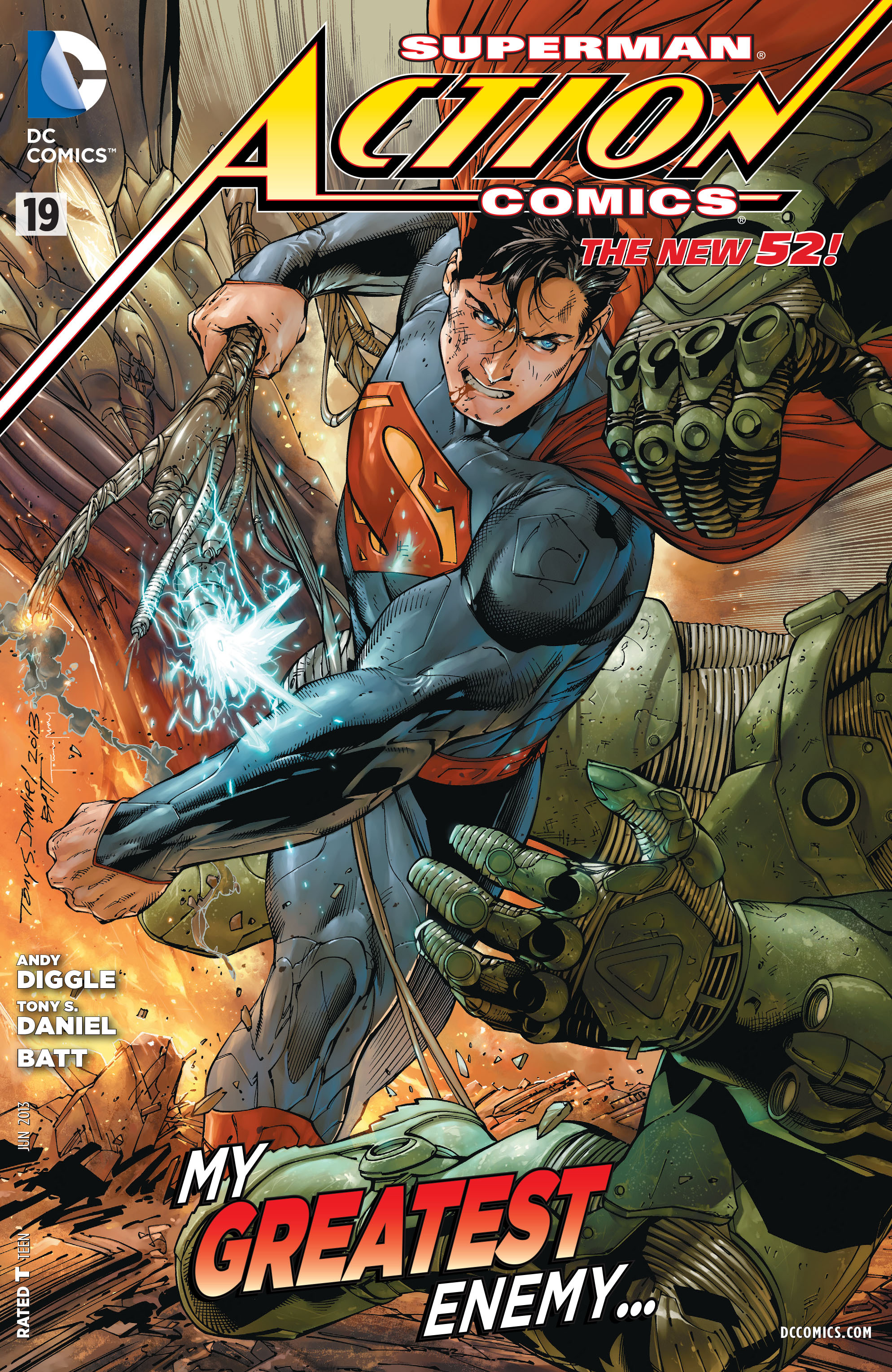 Read online Action Comics (2011) comic -  Issue #19 - 1