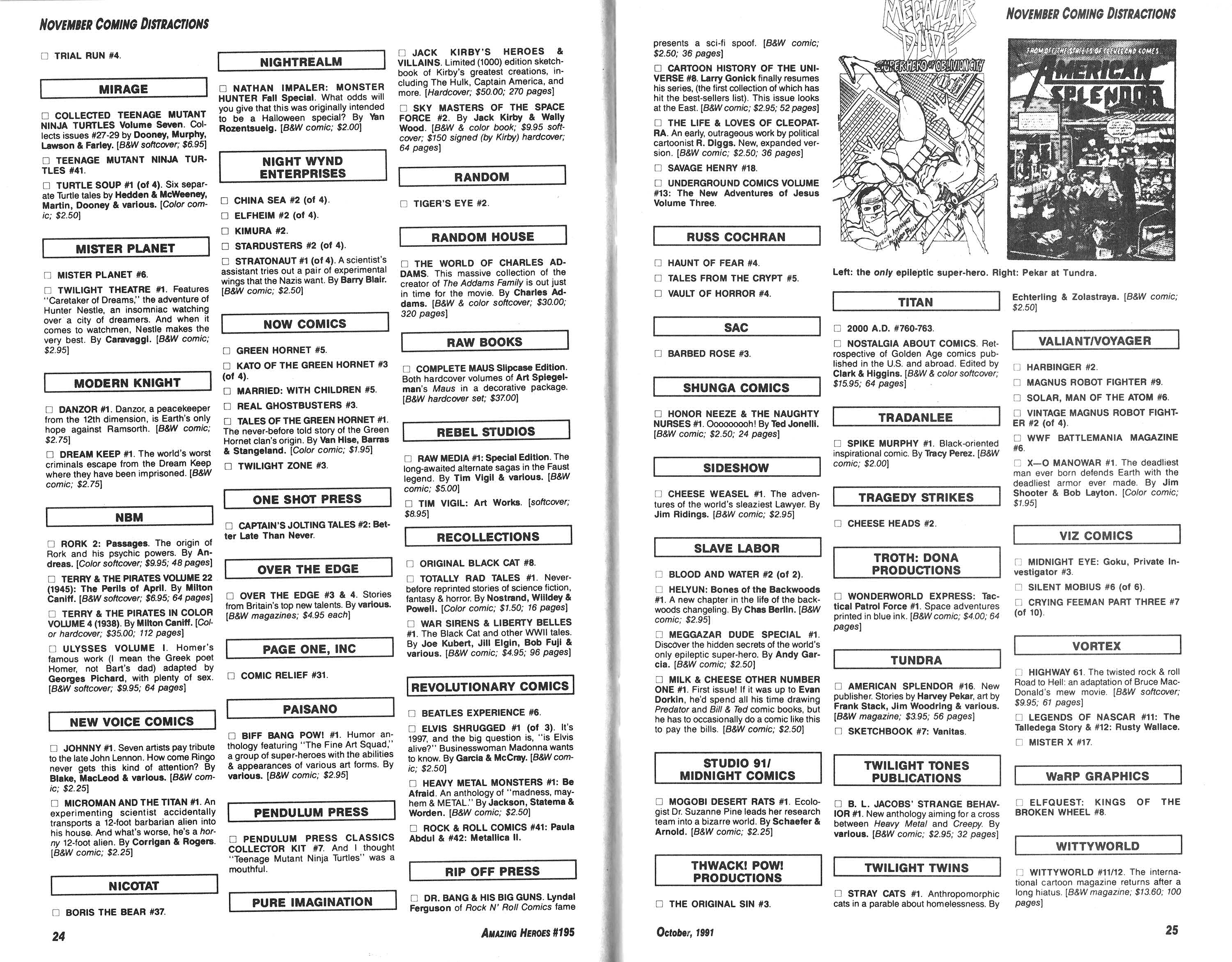 Read online Amazing Heroes comic -  Issue #195 - 13