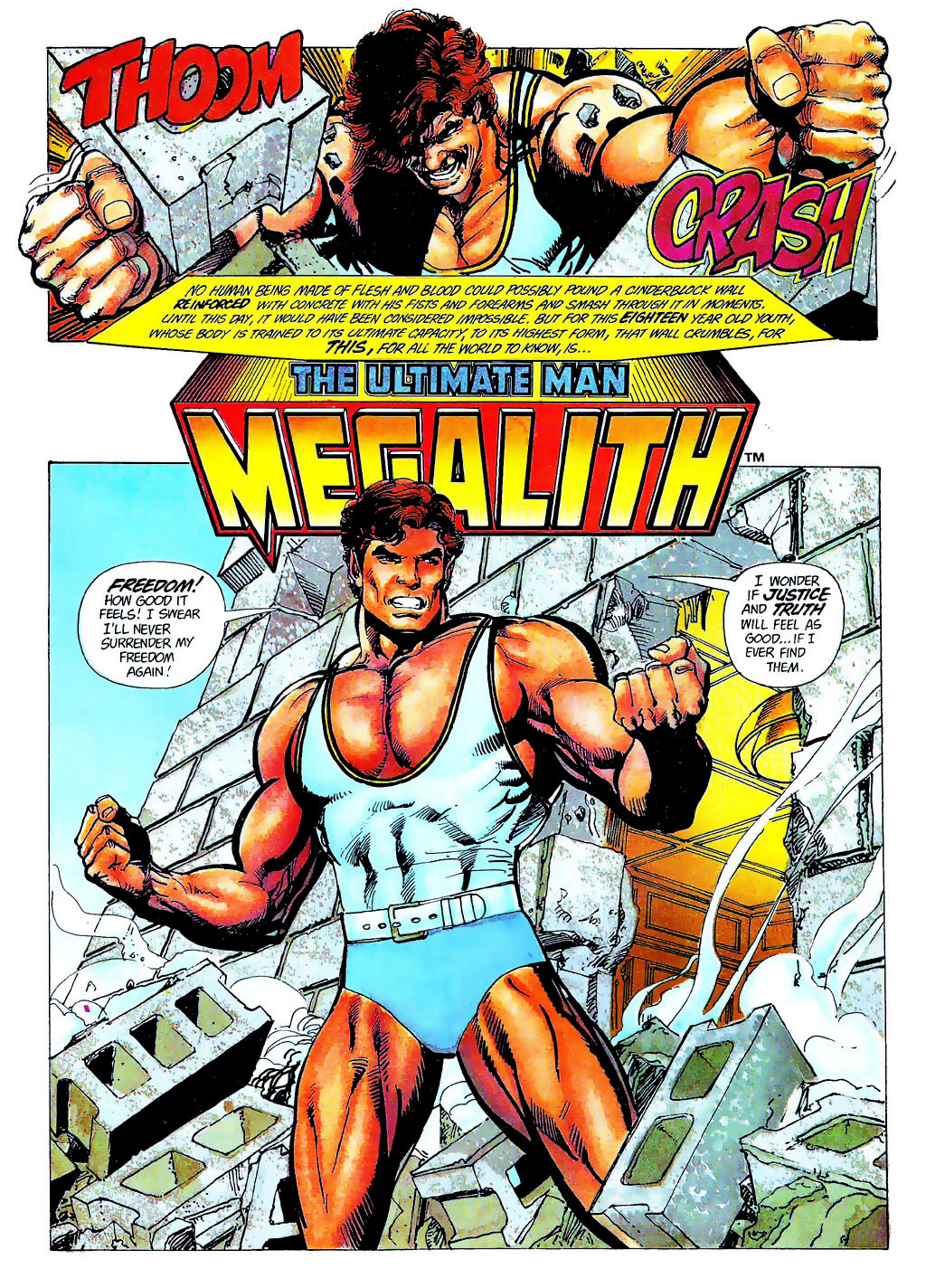 Read online The Revengers featuring Megalith comic -  Issue #1 - 3