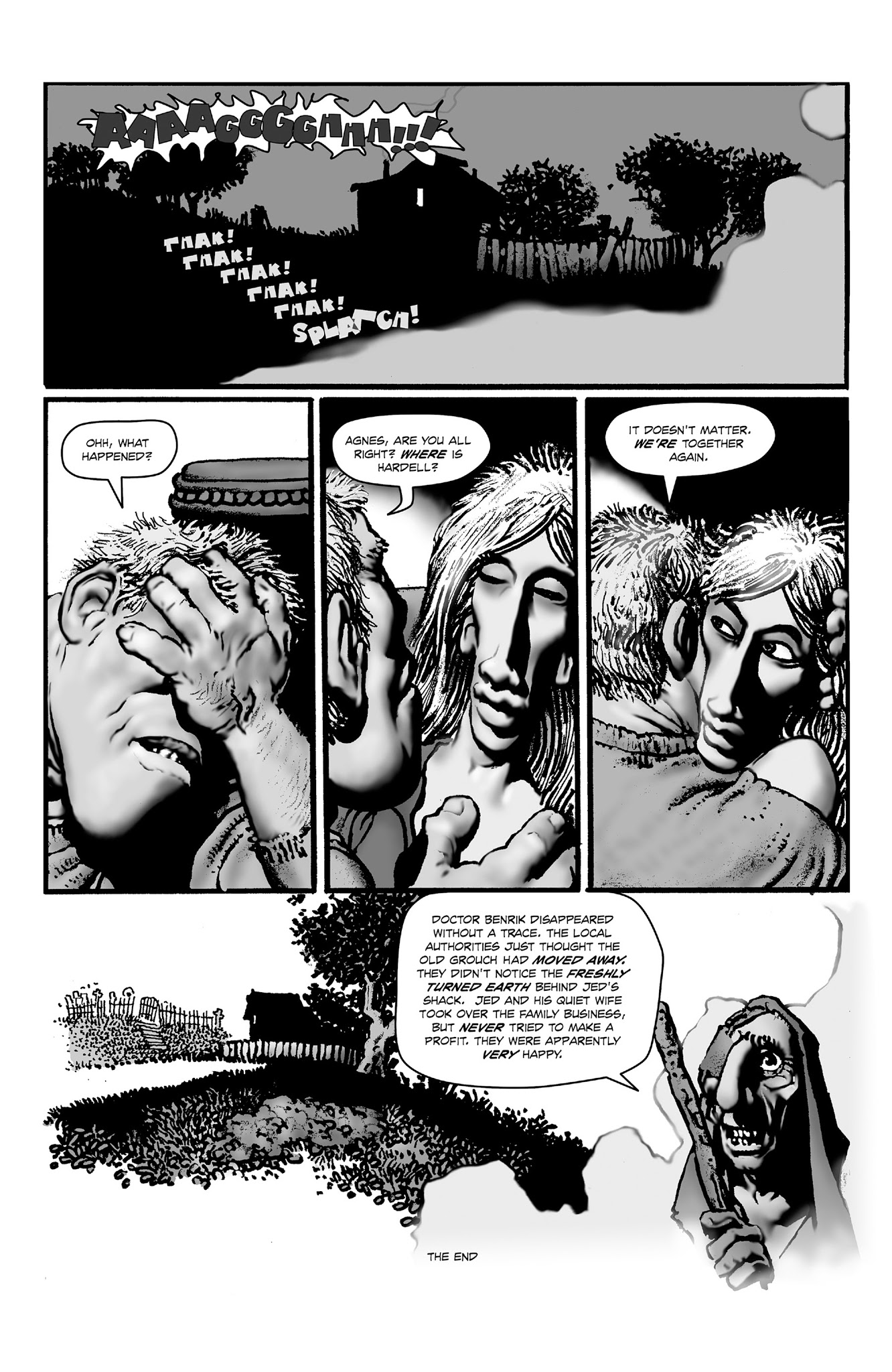 Read online Shadows on the Grave comic -  Issue #7 - 18