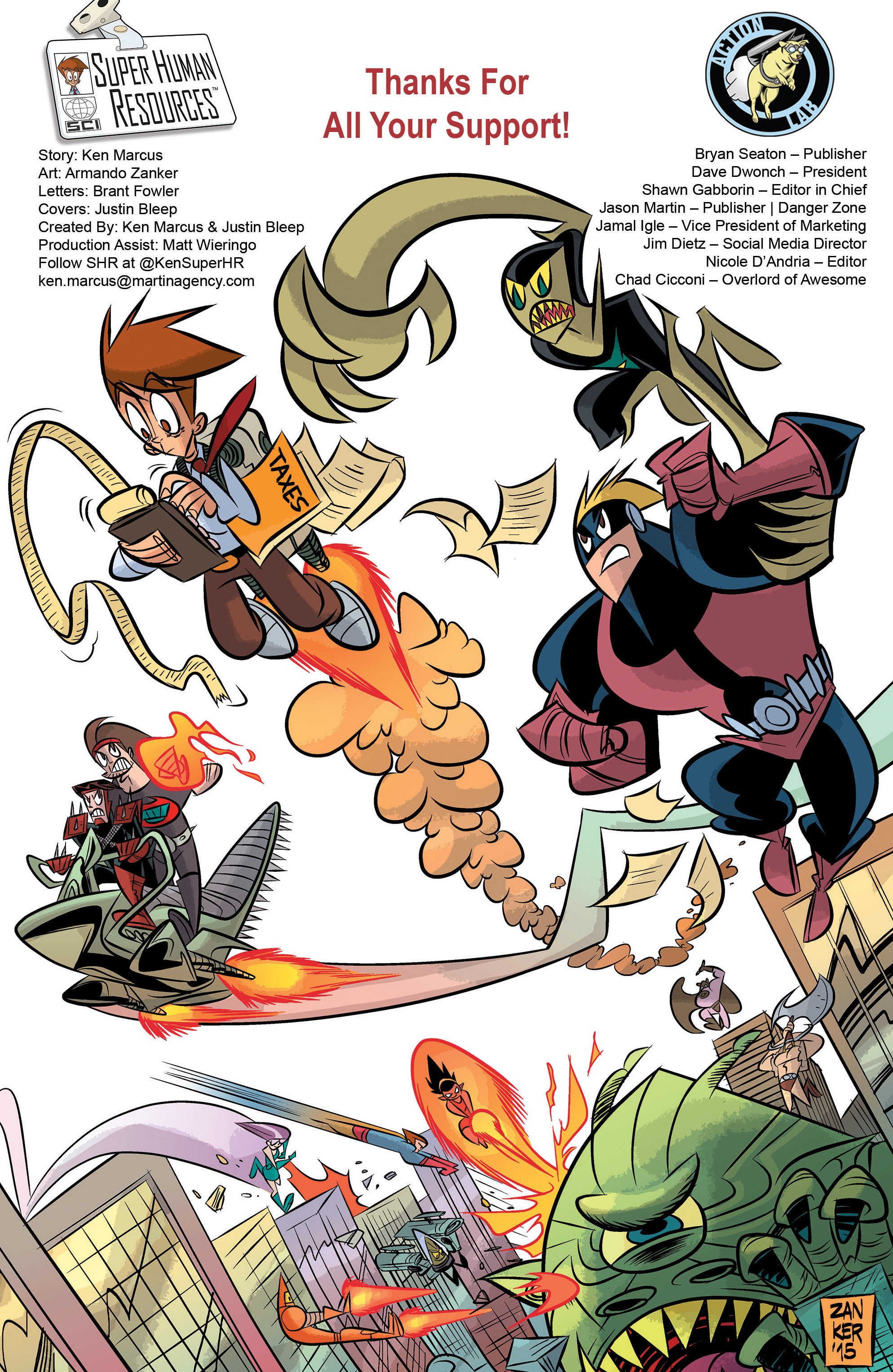 Read online Super Human Resources comic -  Issue #4 - 26