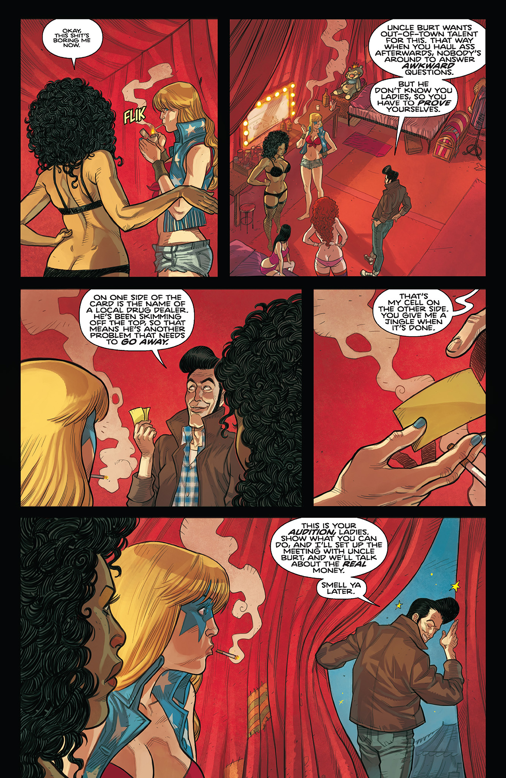 Read online Clown Fatale comic -  Issue #1 - 11