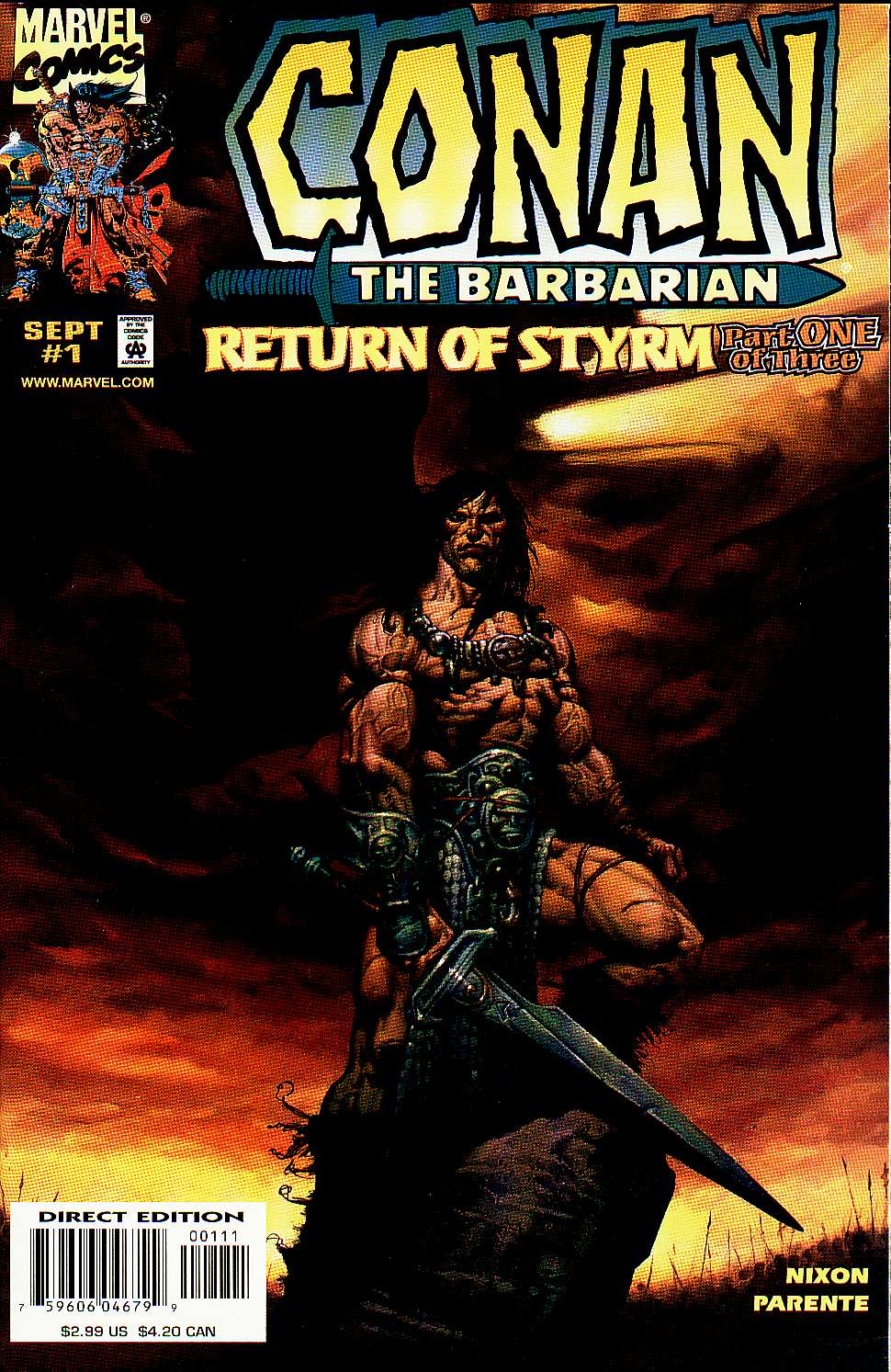 Read online Conan: Return of Styrm comic -  Issue #1 - 1