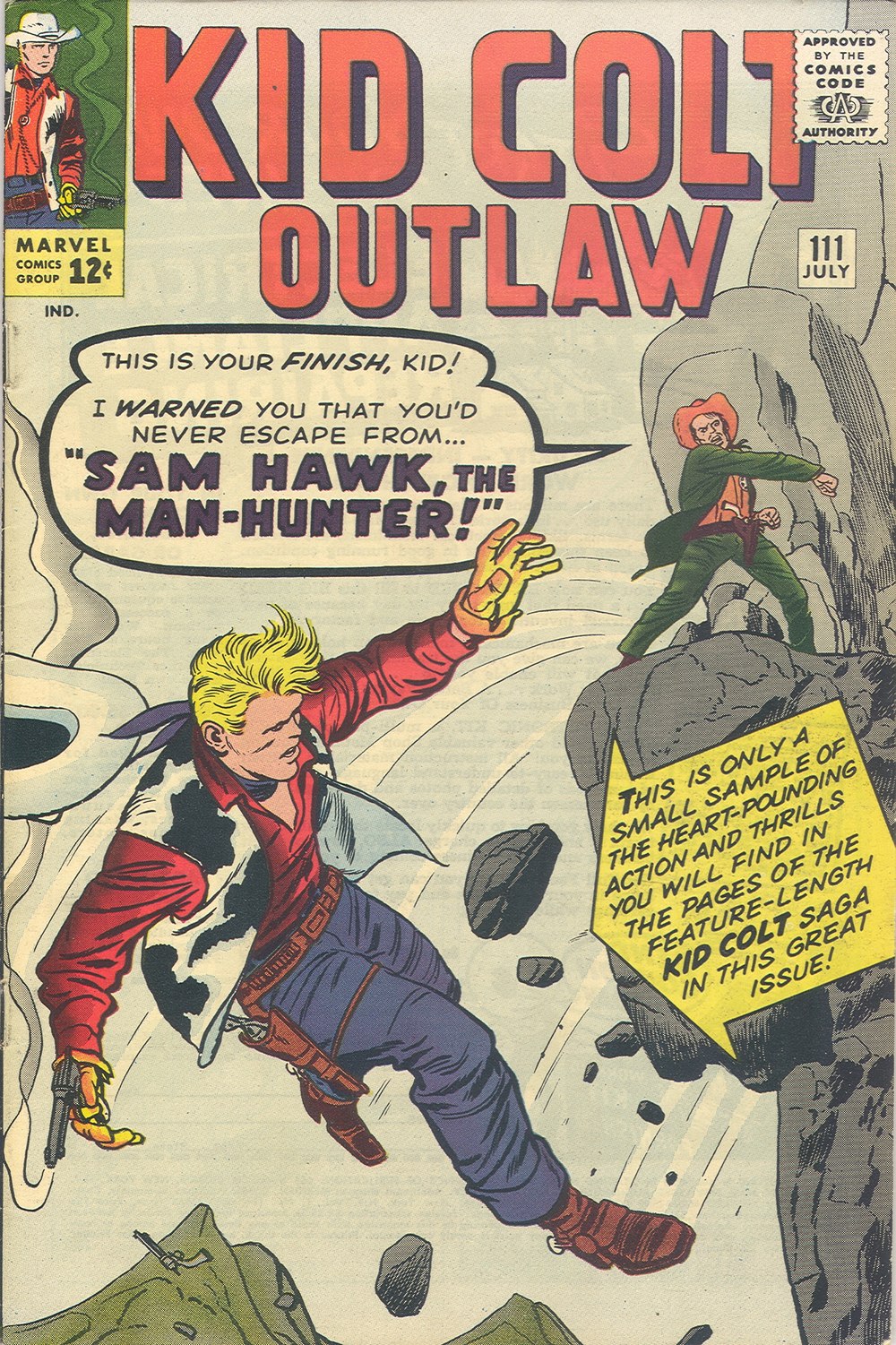 Read online Kid Colt Outlaw comic -  Issue #111 - 1