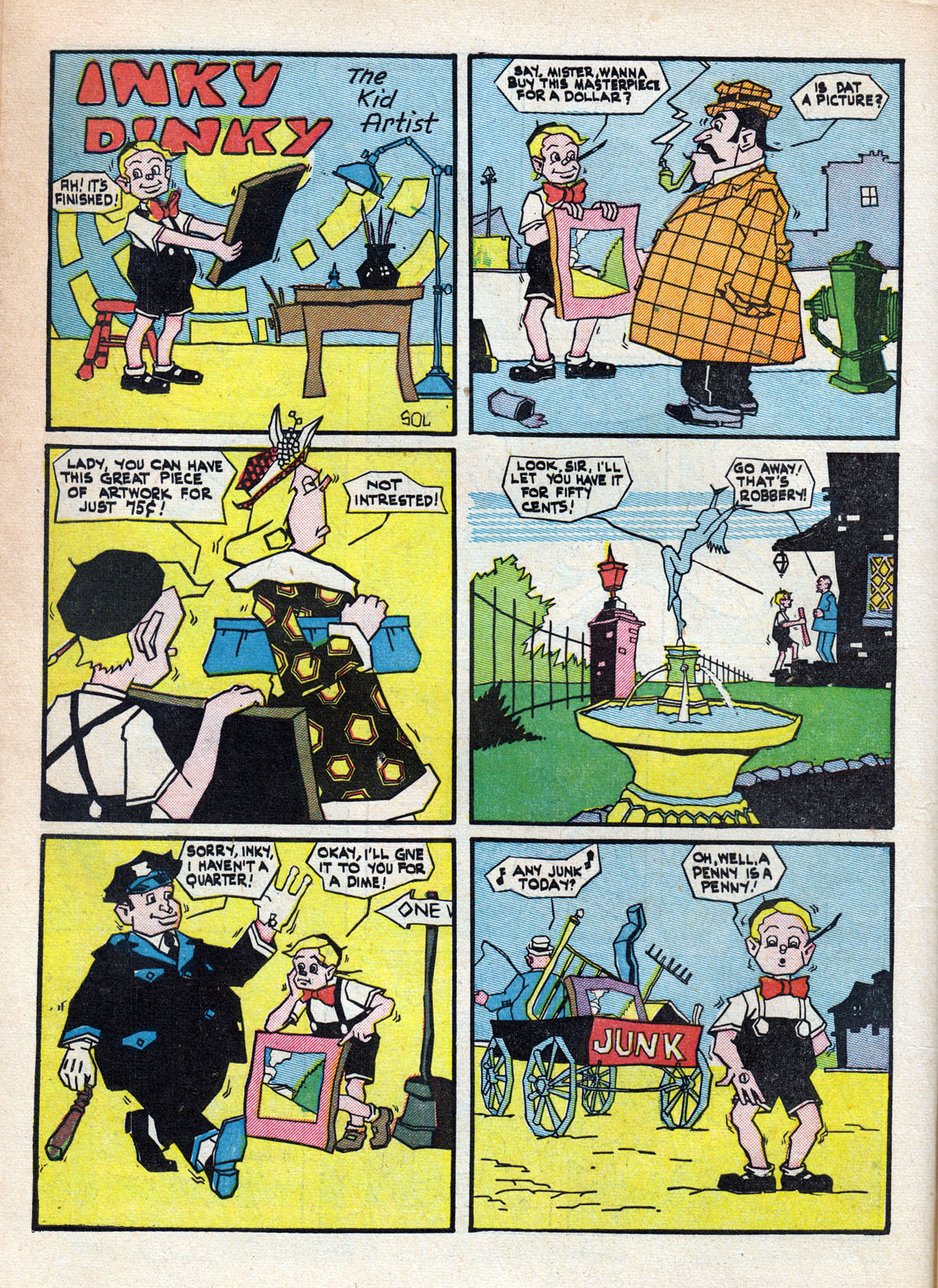 Read online Comedy Comics (1942) comic -  Issue #11 - 10