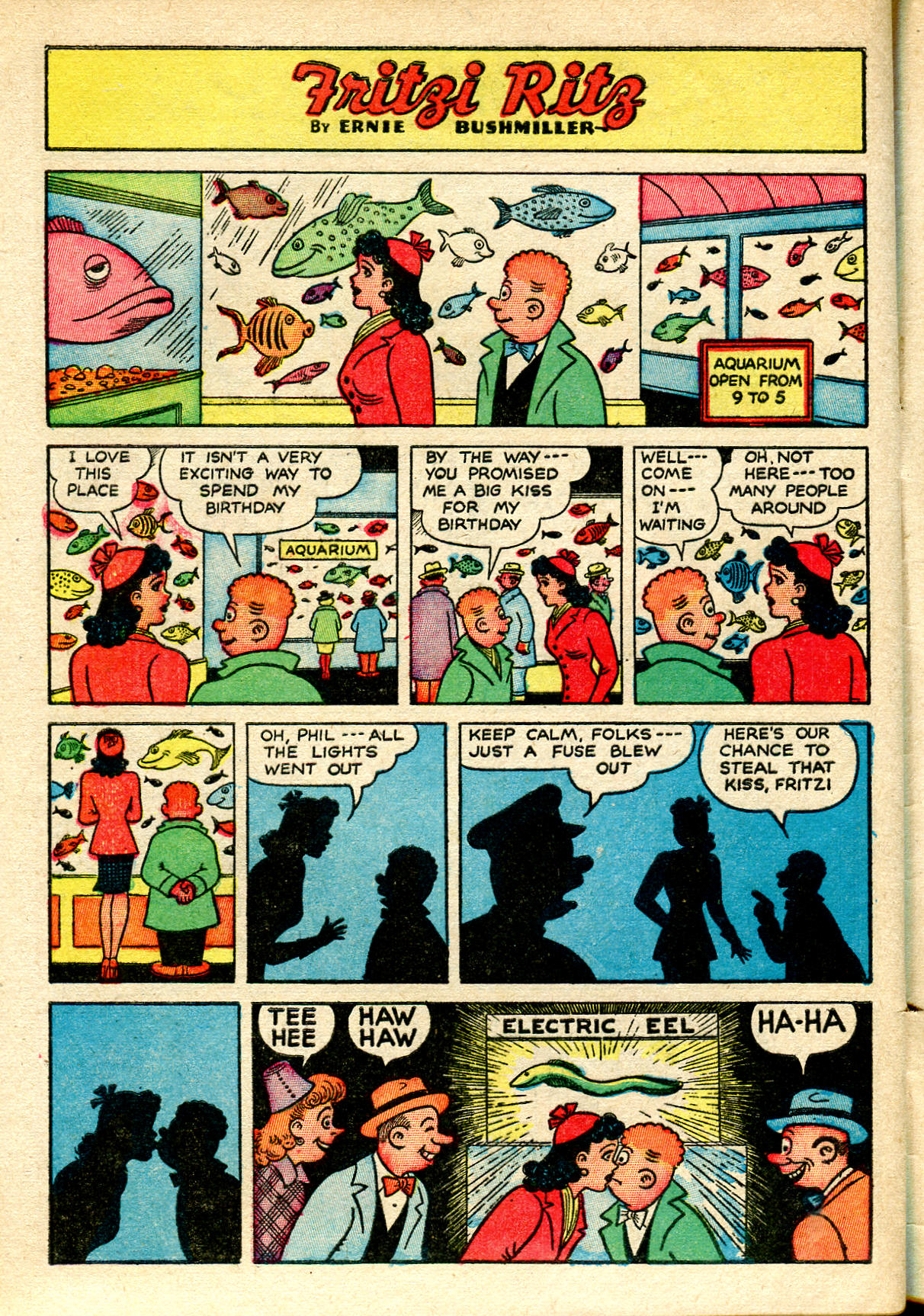 Read online Fritzi Ritz (1948) comic -  Issue #7 - 32