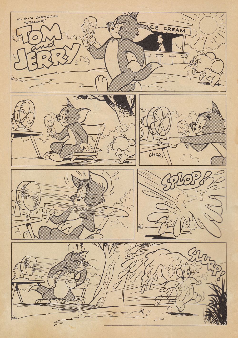 Read online Tom & Jerry Comics comic -  Issue #146 - 2