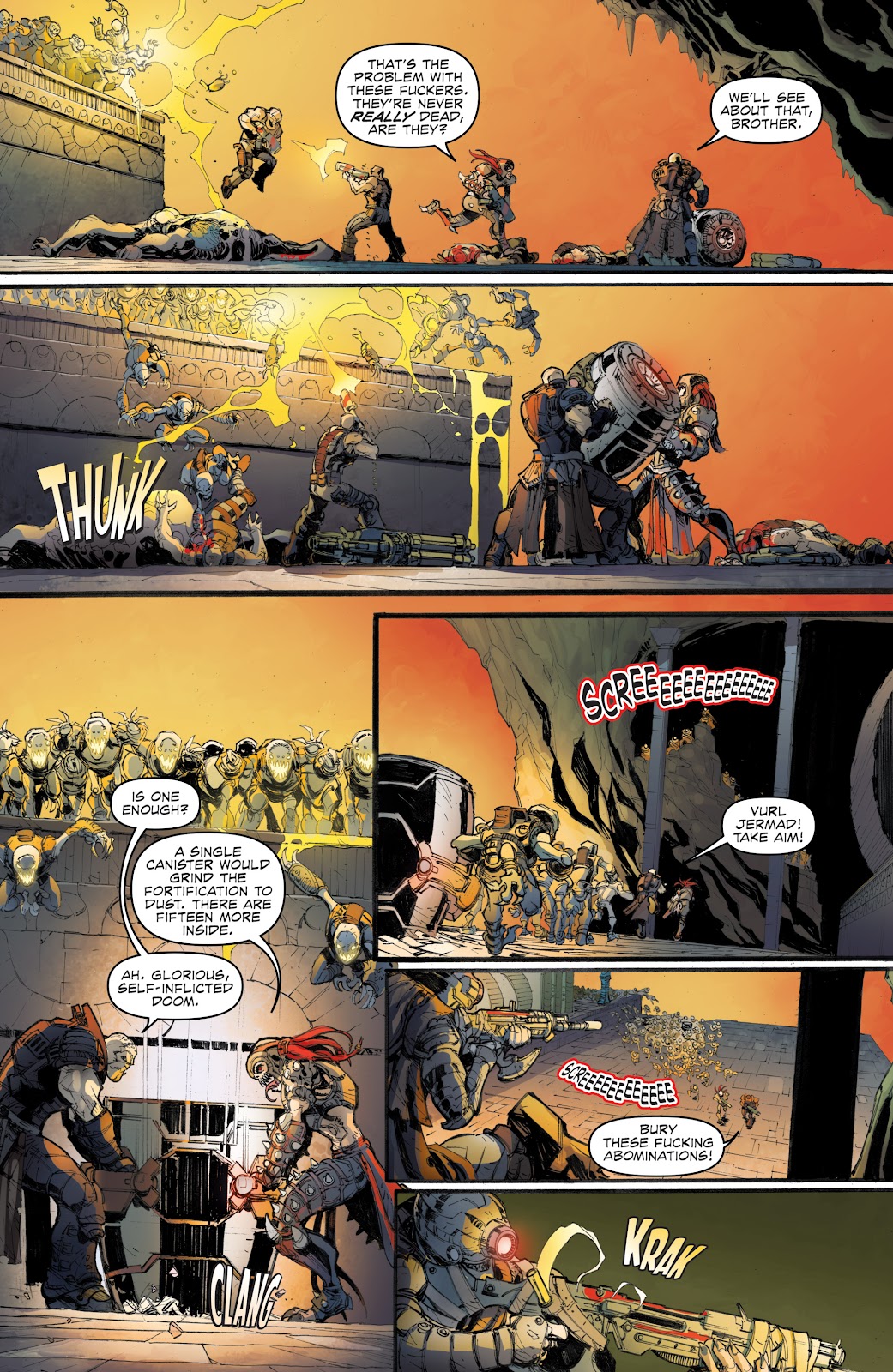 Gears of War: The Rise of RAAM issue 1 - Page 8