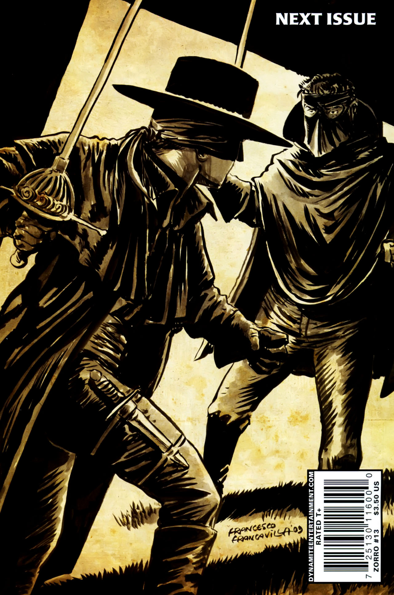Read online Zorro (2008) comic -  Issue #13 - 37