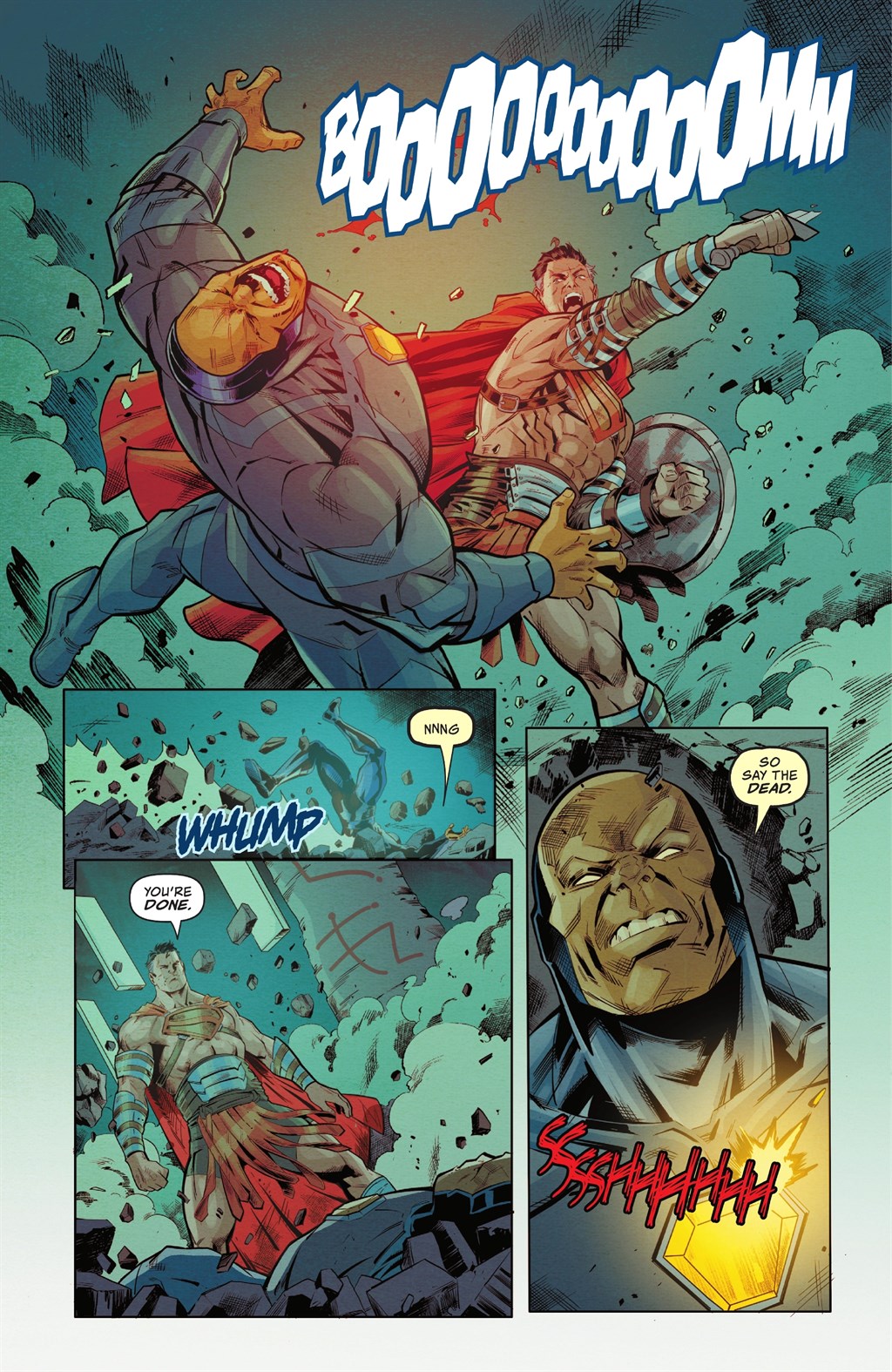 Read online Superman: Action Comics: Warworld Revolution comic -  Issue # TPB (Part 2) - 106