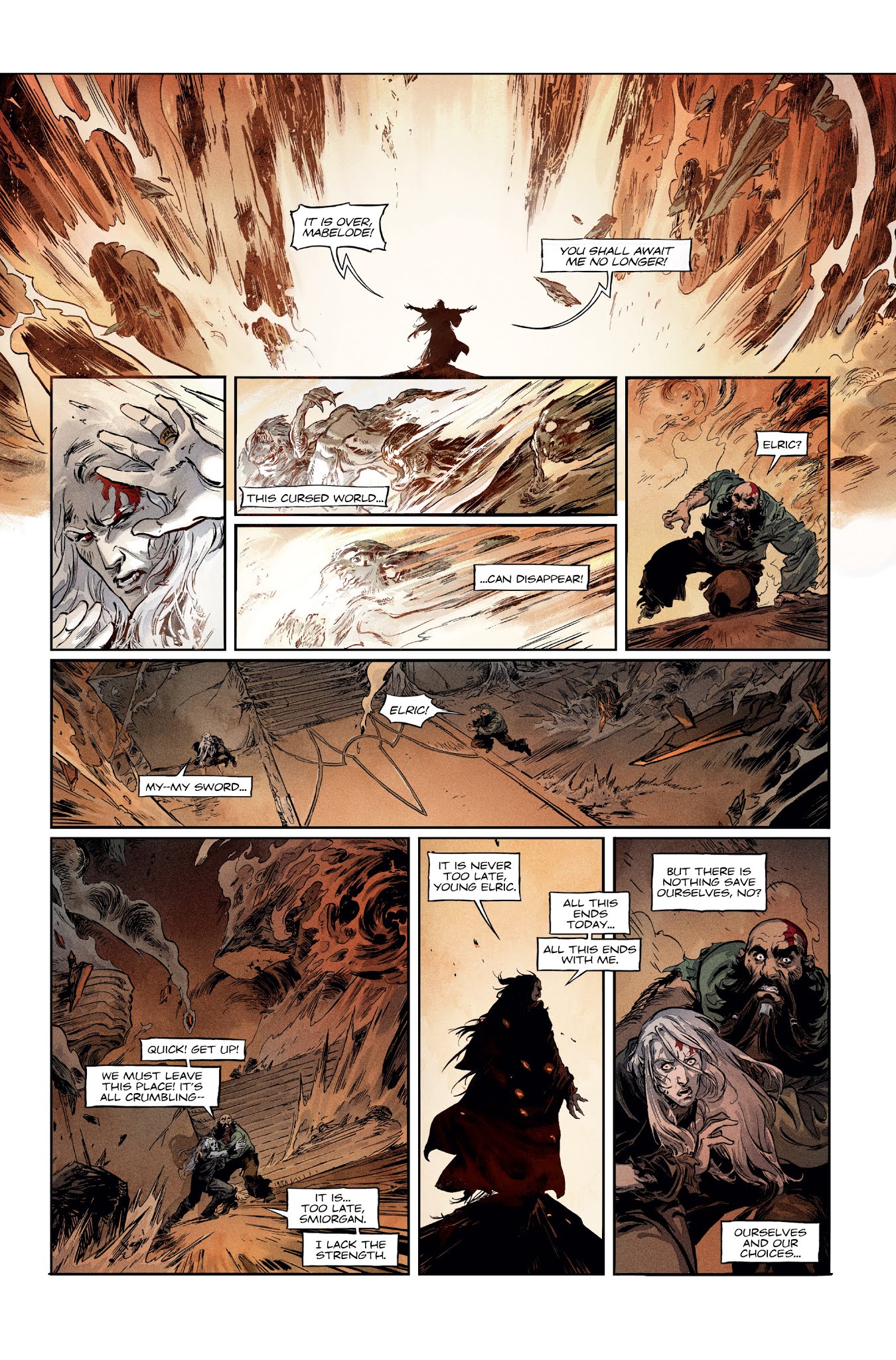 Read online Elric: The White Wolf comic -  Issue #2 - 19