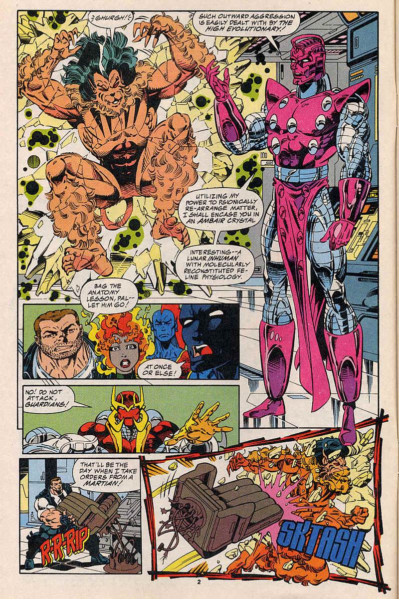 Read online Guardians of the Galaxy (1990) comic -  Issue #58 - 3