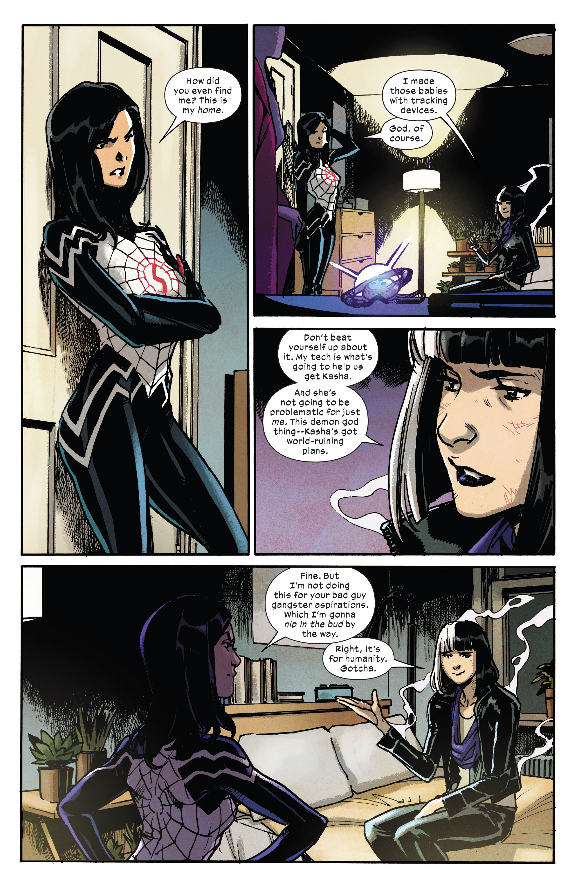 Read online Silk (2021) comic -  Issue #5 - 4