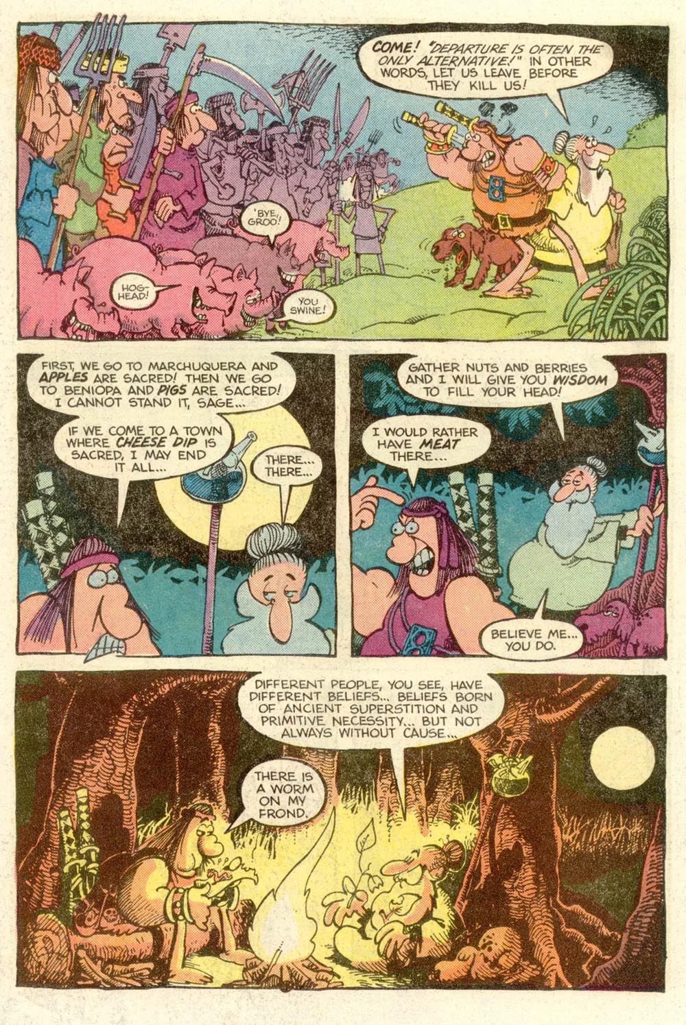 Read online Sergio Aragonés Groo the Wanderer comic -  Issue #9 - 12