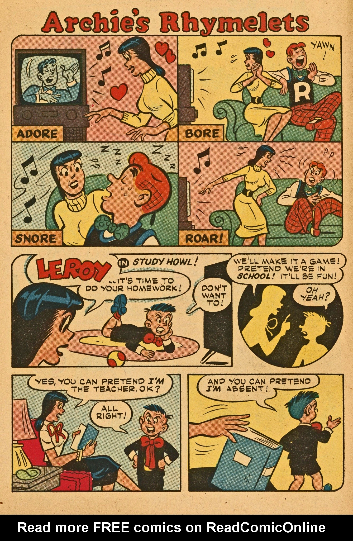 Read online Archie's Joke Book Magazine comic -  Issue #42 - 6