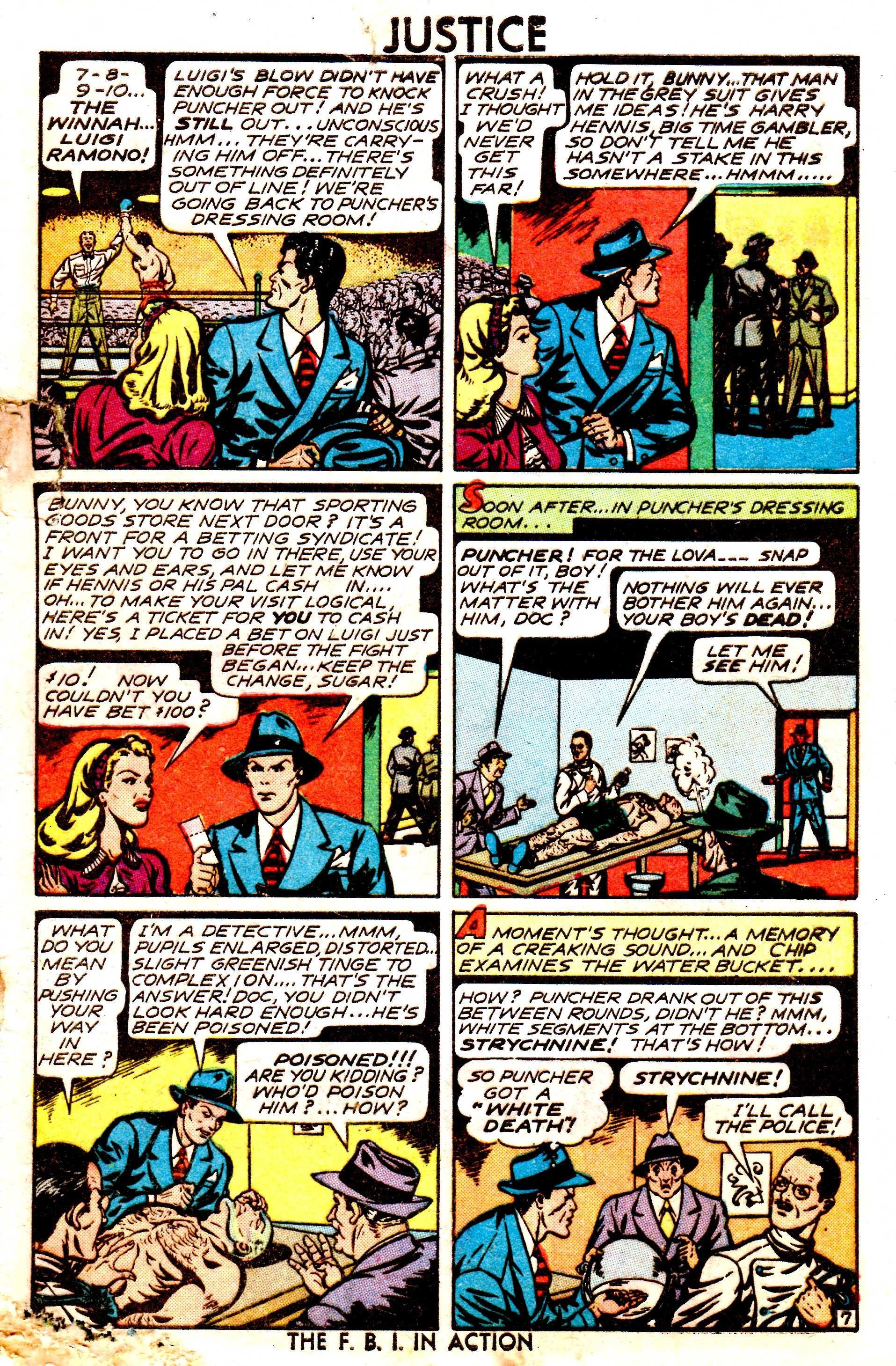 Read online Justice Comics (1947) comic -  Issue #1 - 8