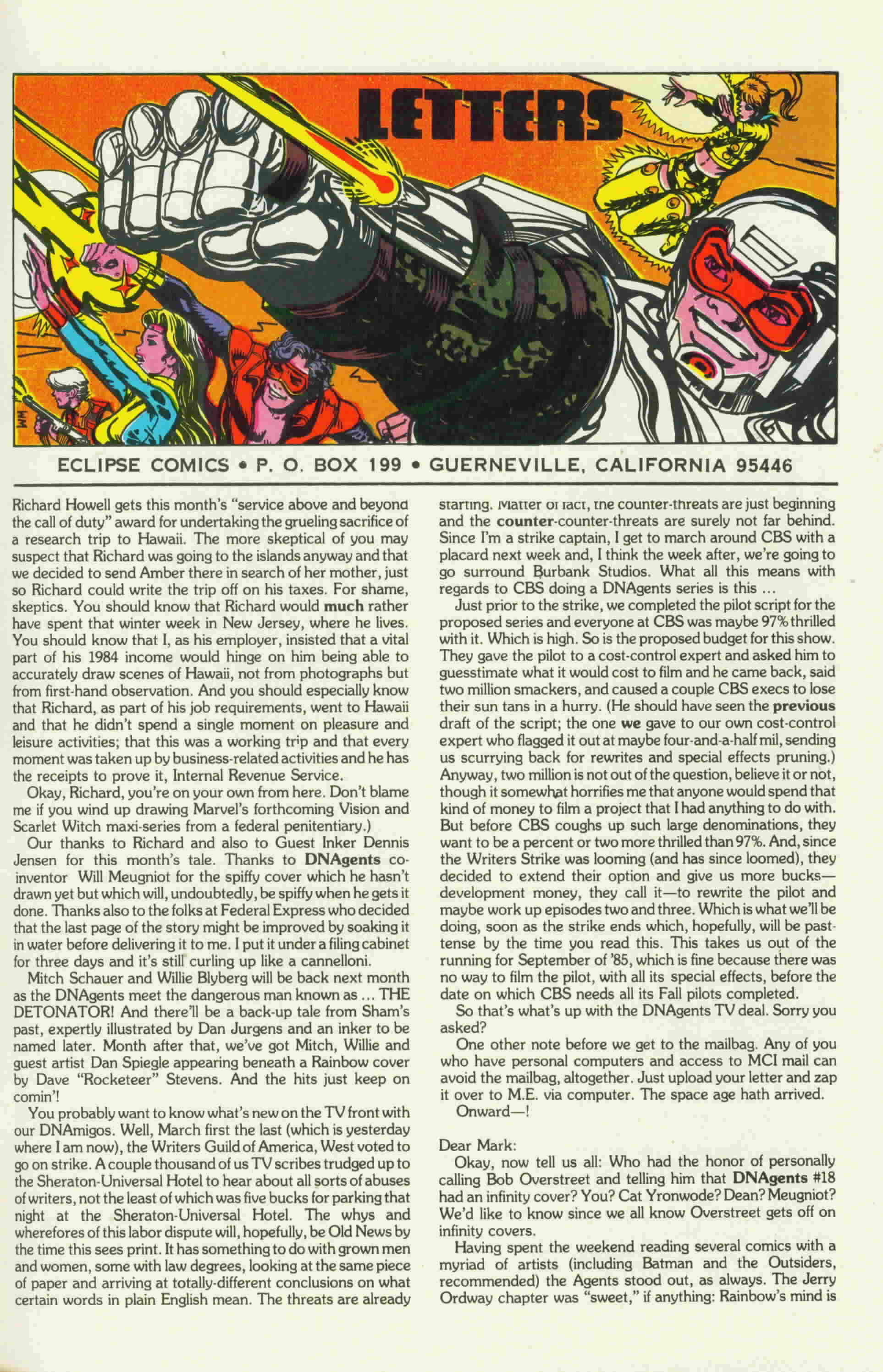 Read online DNAgents comic -  Issue #22 - 29