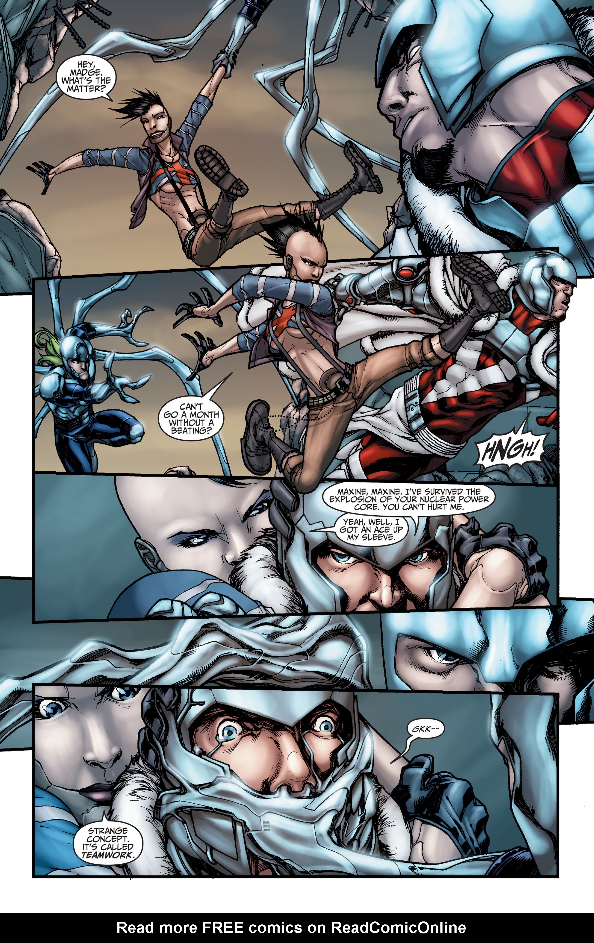 Read online WildCats (2008) comic -  Issue #2 - 3