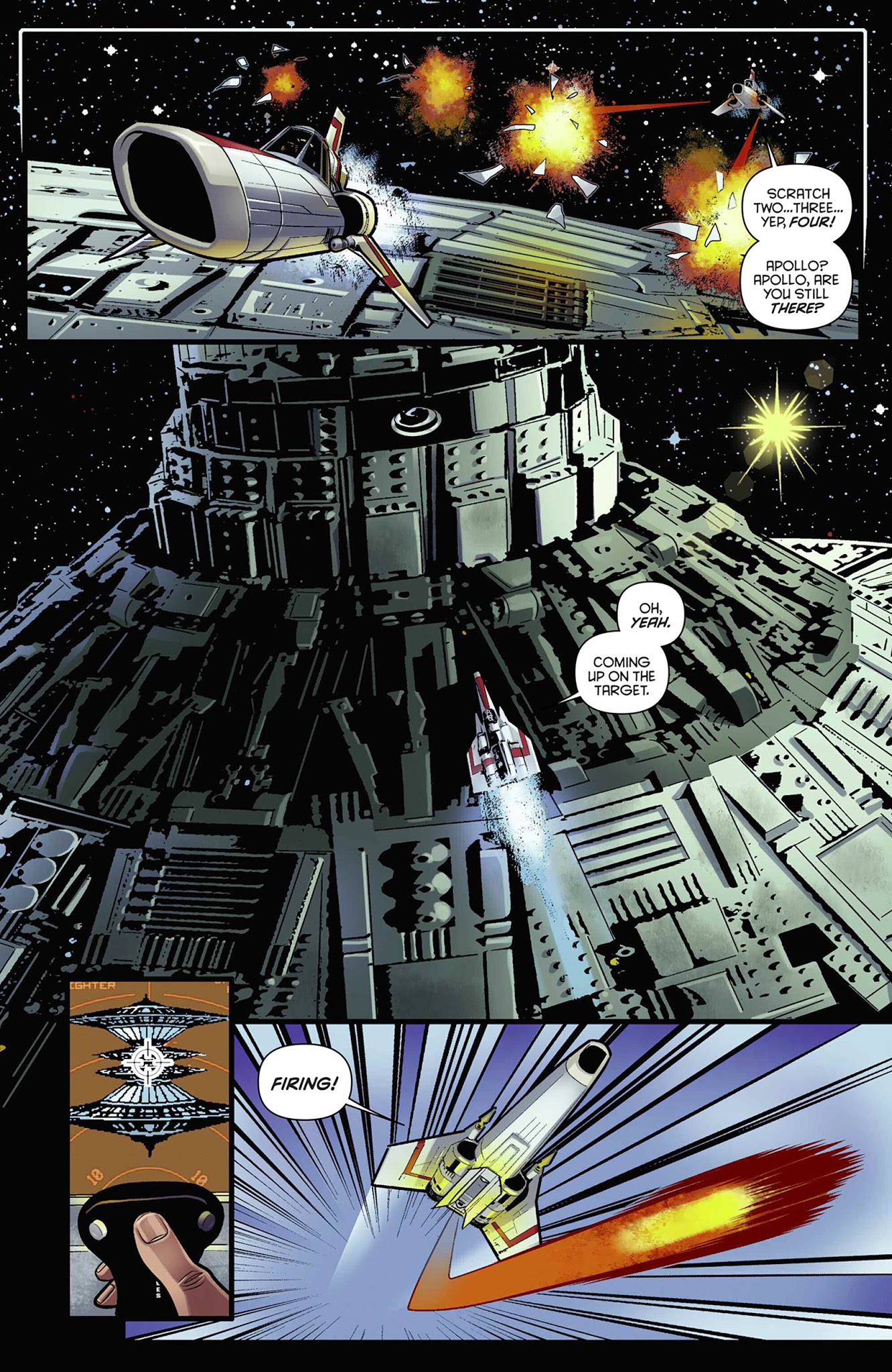 Read online Classic Battlestar Galactica: The Death of Apollo comic -  Issue #6 - 20