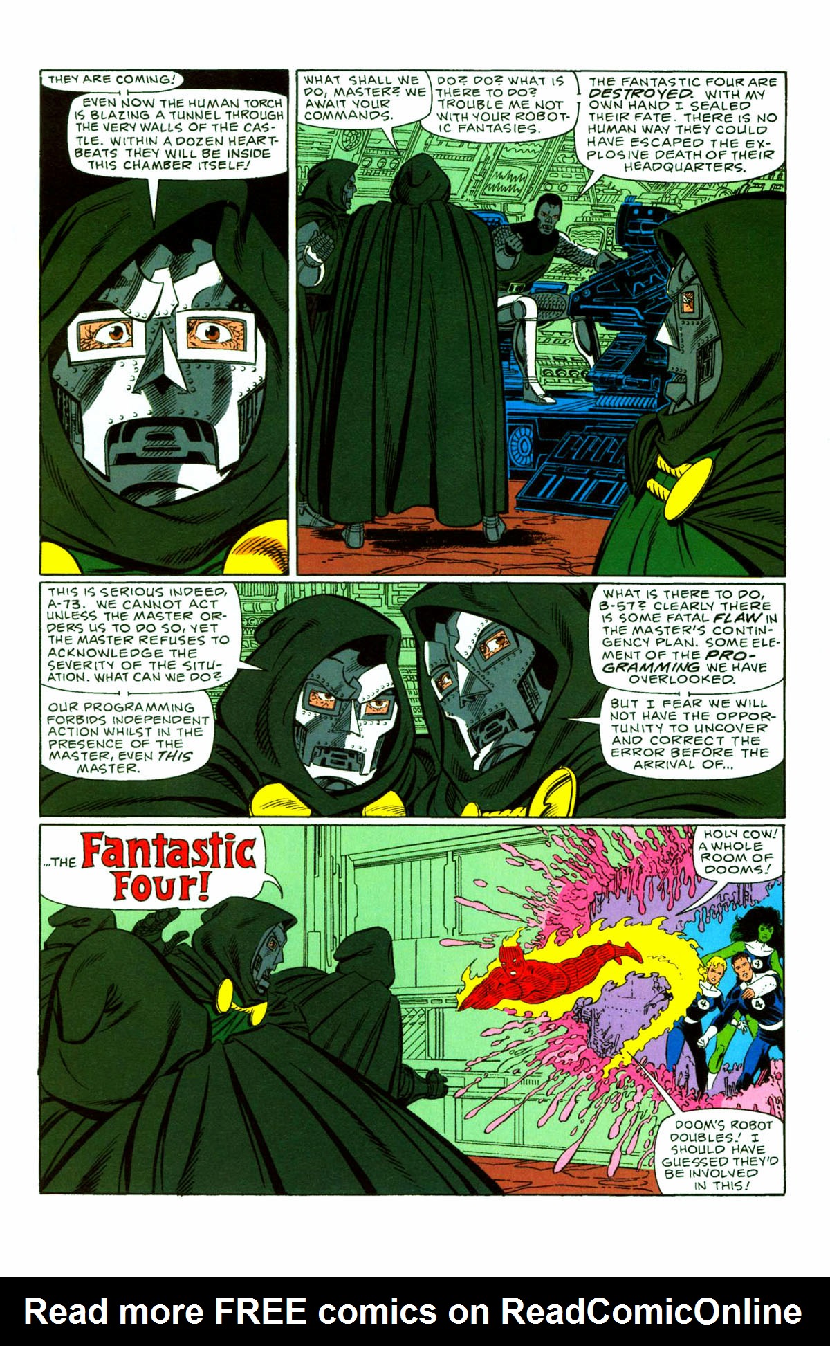 Read online Fantastic Four Visionaries: John Byrne comic -  Issue # TPB 6 - 100