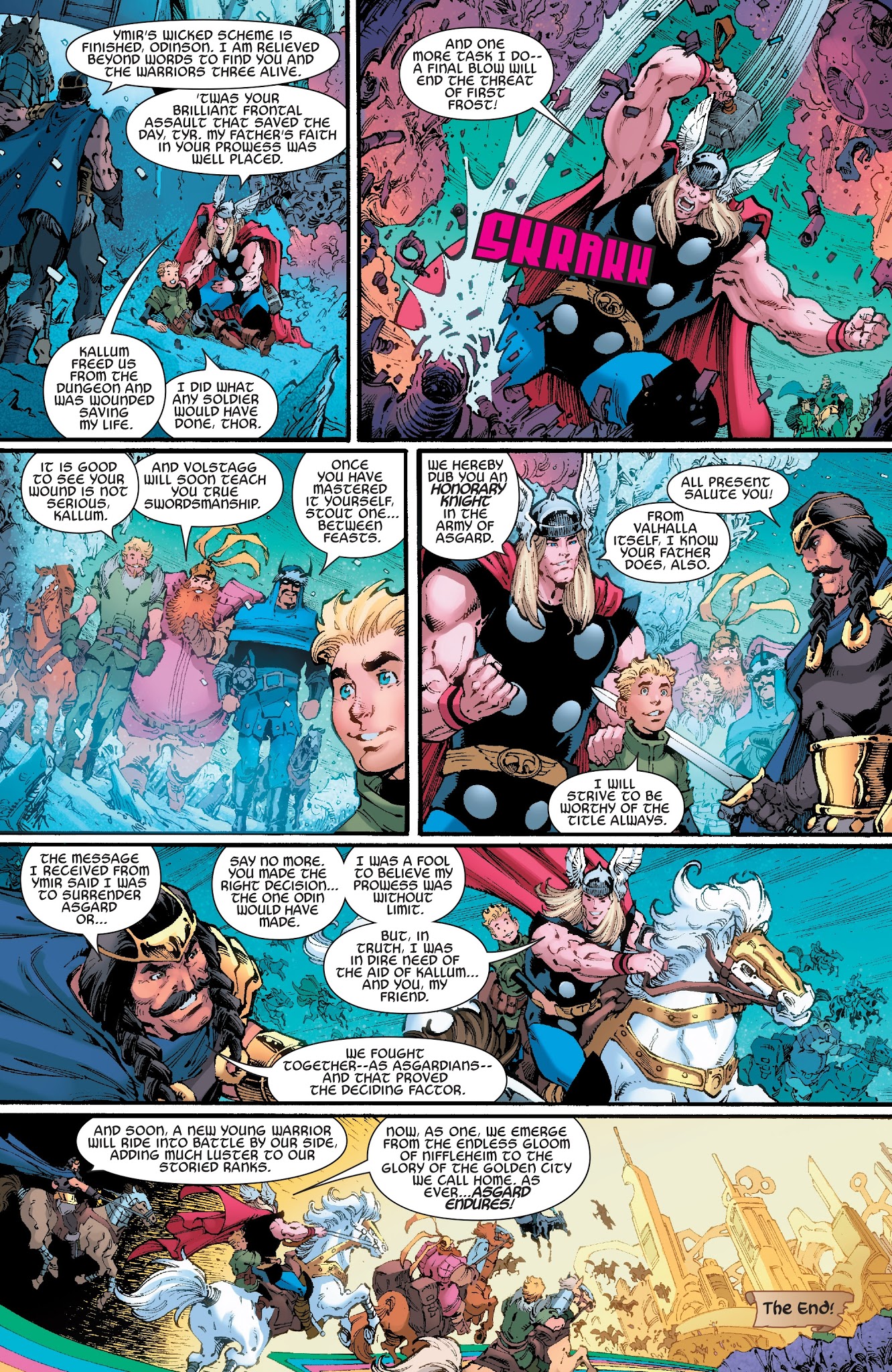 Read online Thor: Where Walk The Frost Giants comic -  Issue # Full - 22