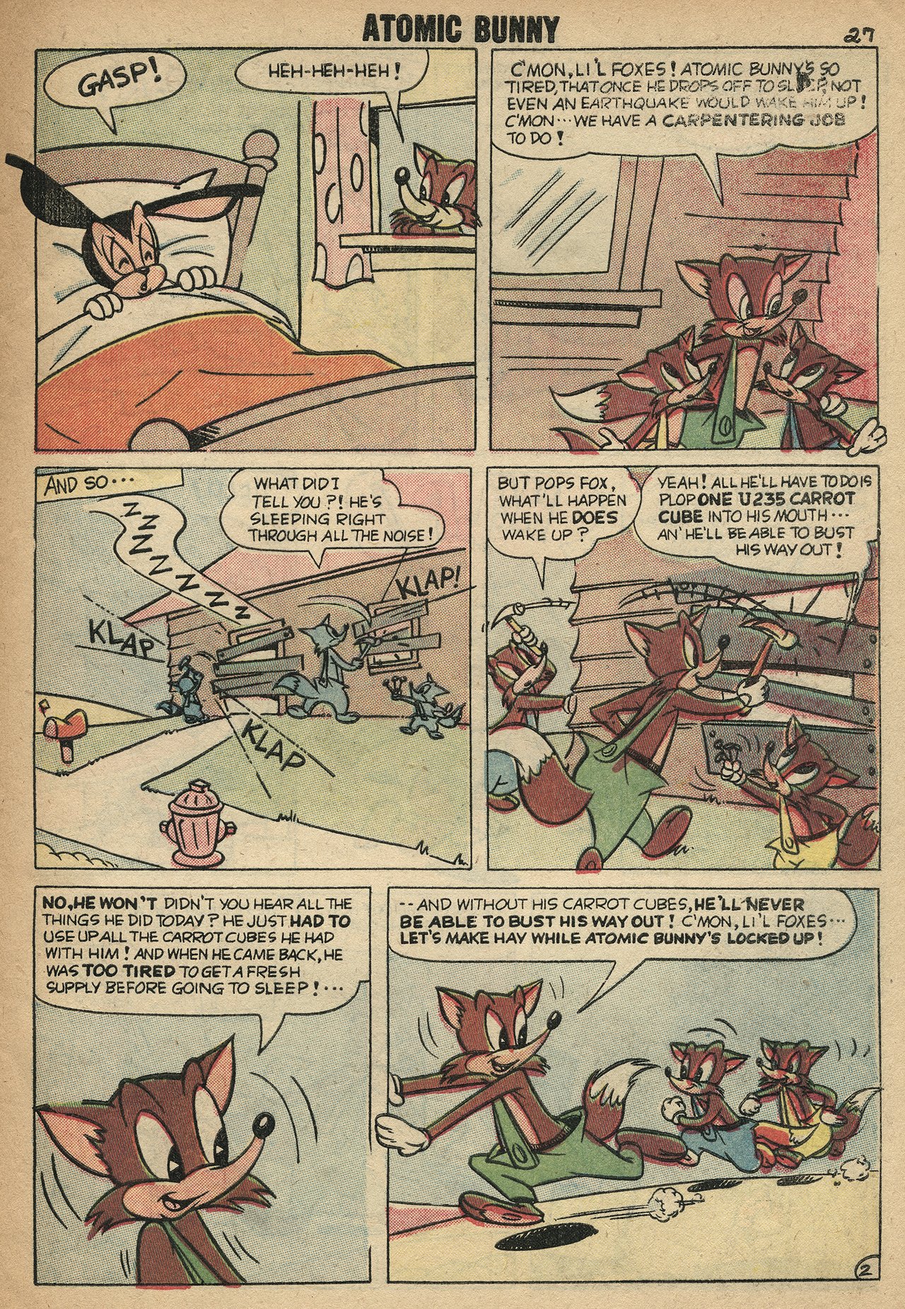 Read online Atomic Bunny comic -  Issue #14 - 29