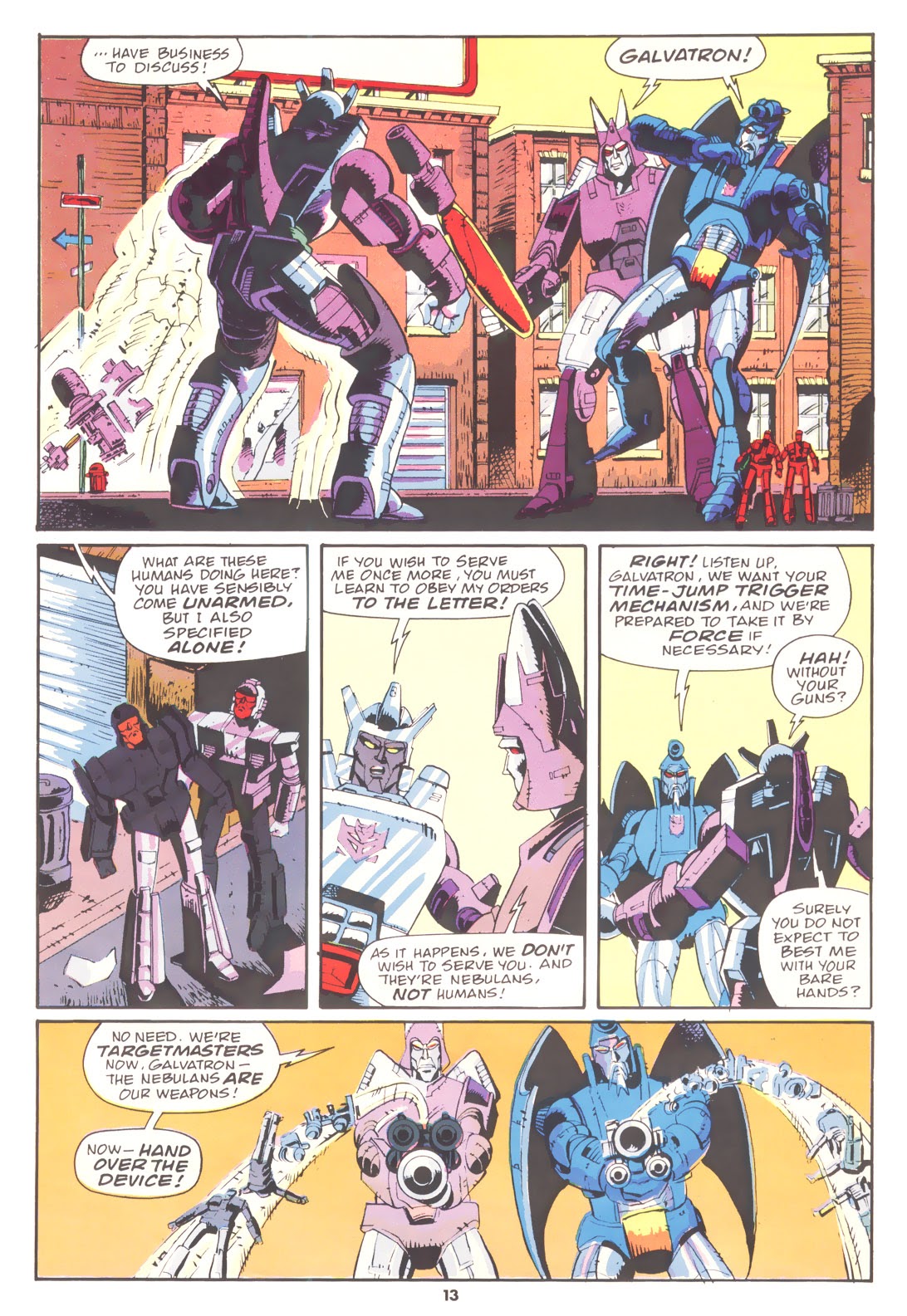 Read online The Transformers (UK) comic -  Issue #172 - 12