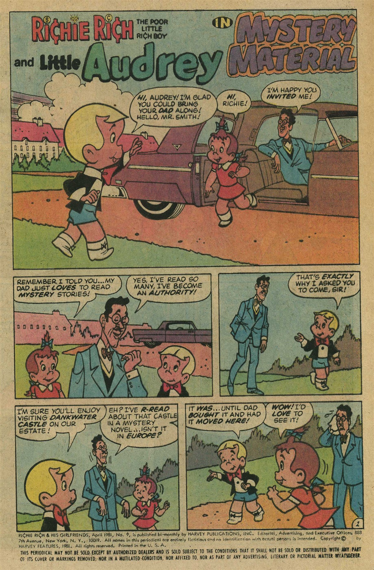 Read online Richie Rich & His Girl Friends comic -  Issue #9 - 5